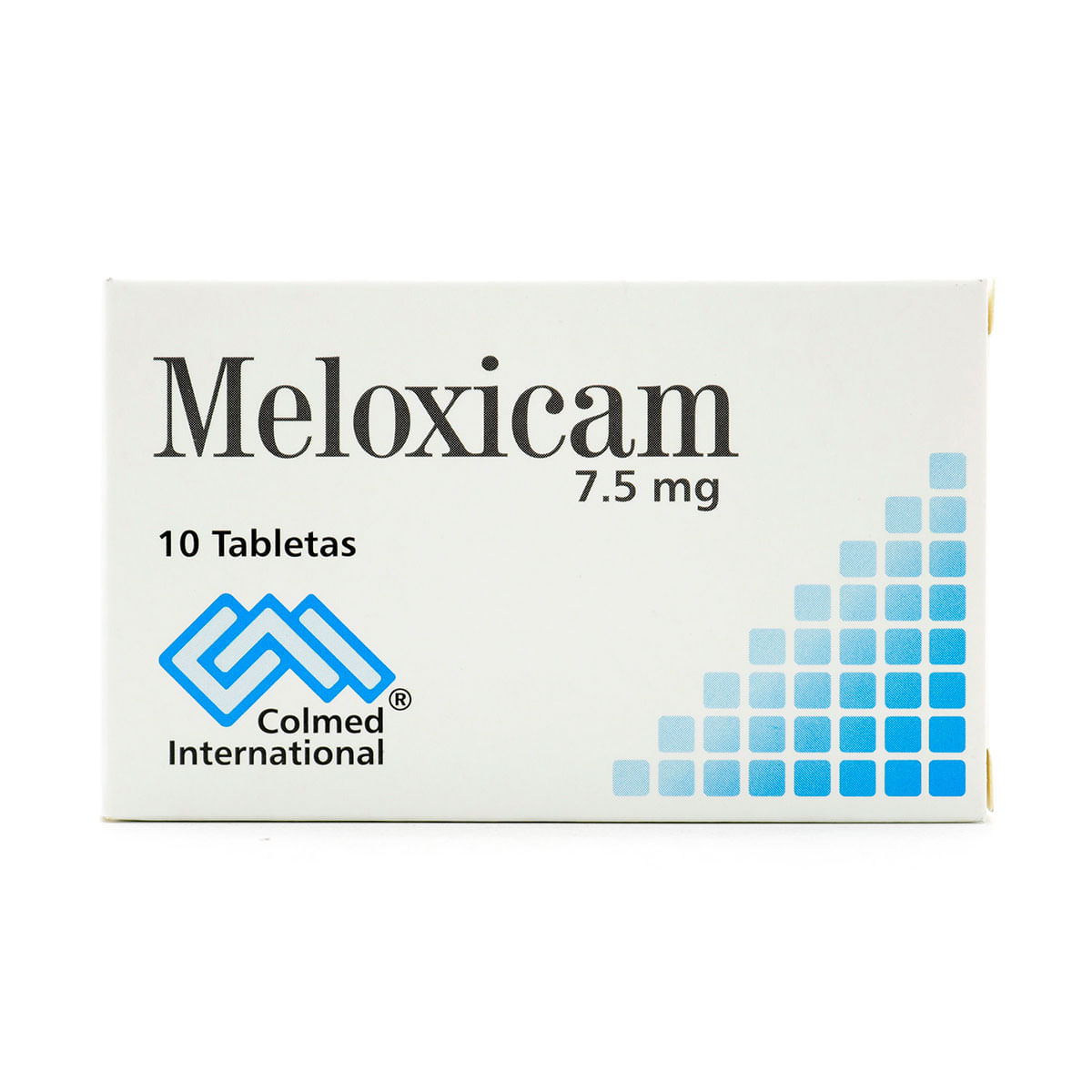Meloxicam 7.5 Mg Colmed Caja X 10 Tabletas.