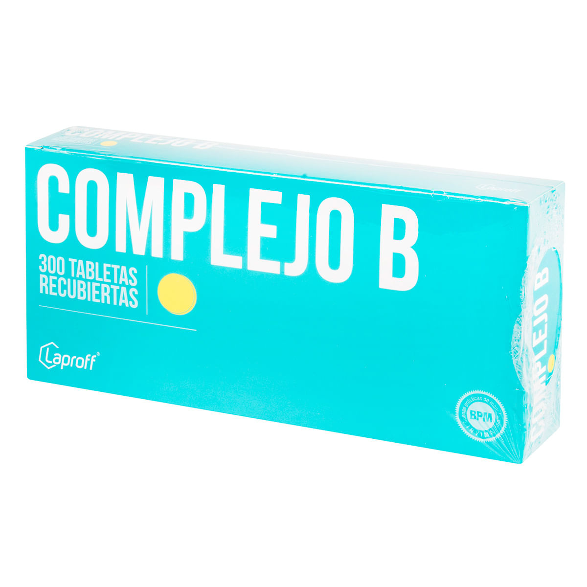 Complejo B Laproff Caja X 300 Tabletas Recubiertas.
