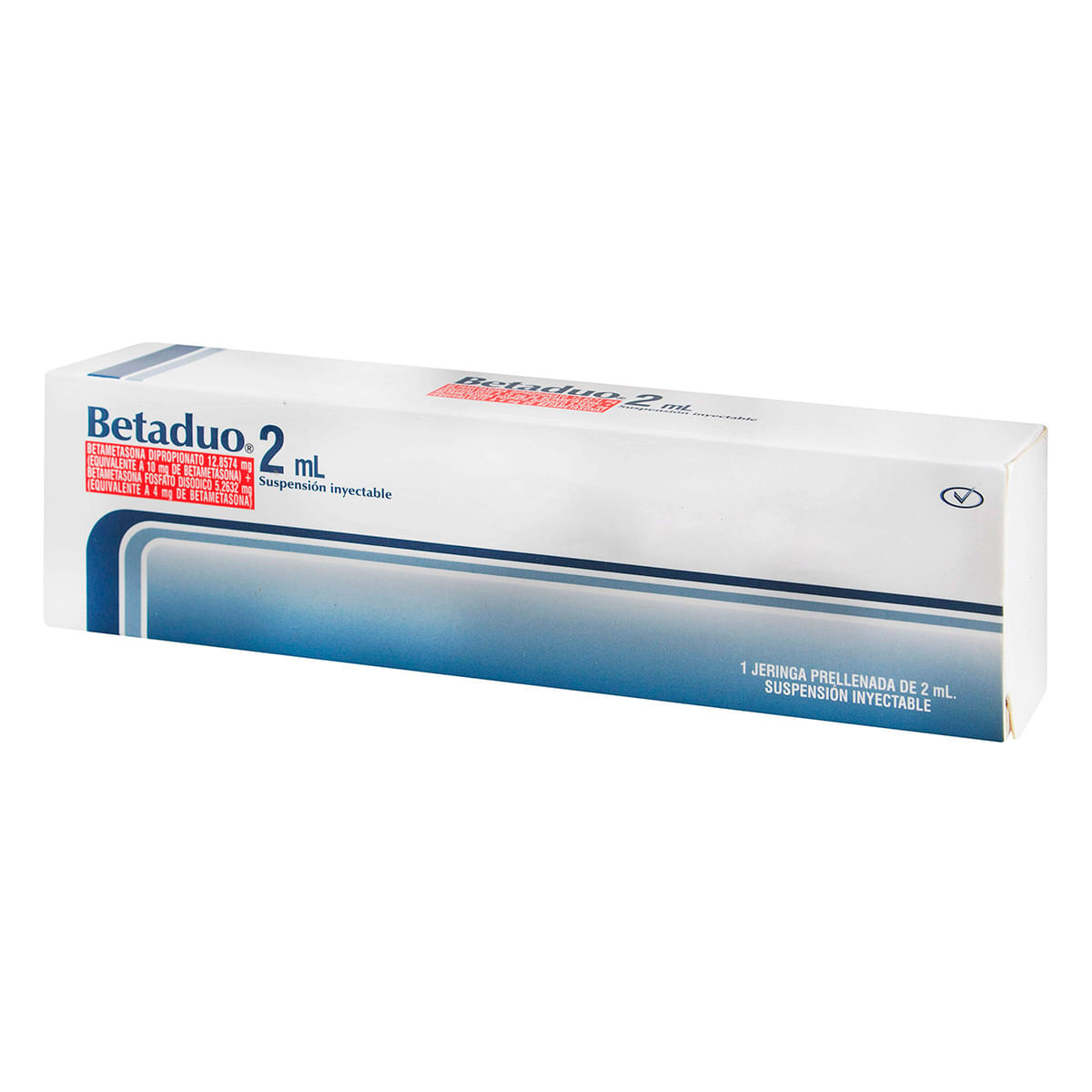 Suspensión Inyectable Betaduo 2 mL Procaps Caja x 1 Jeringa Prellenada