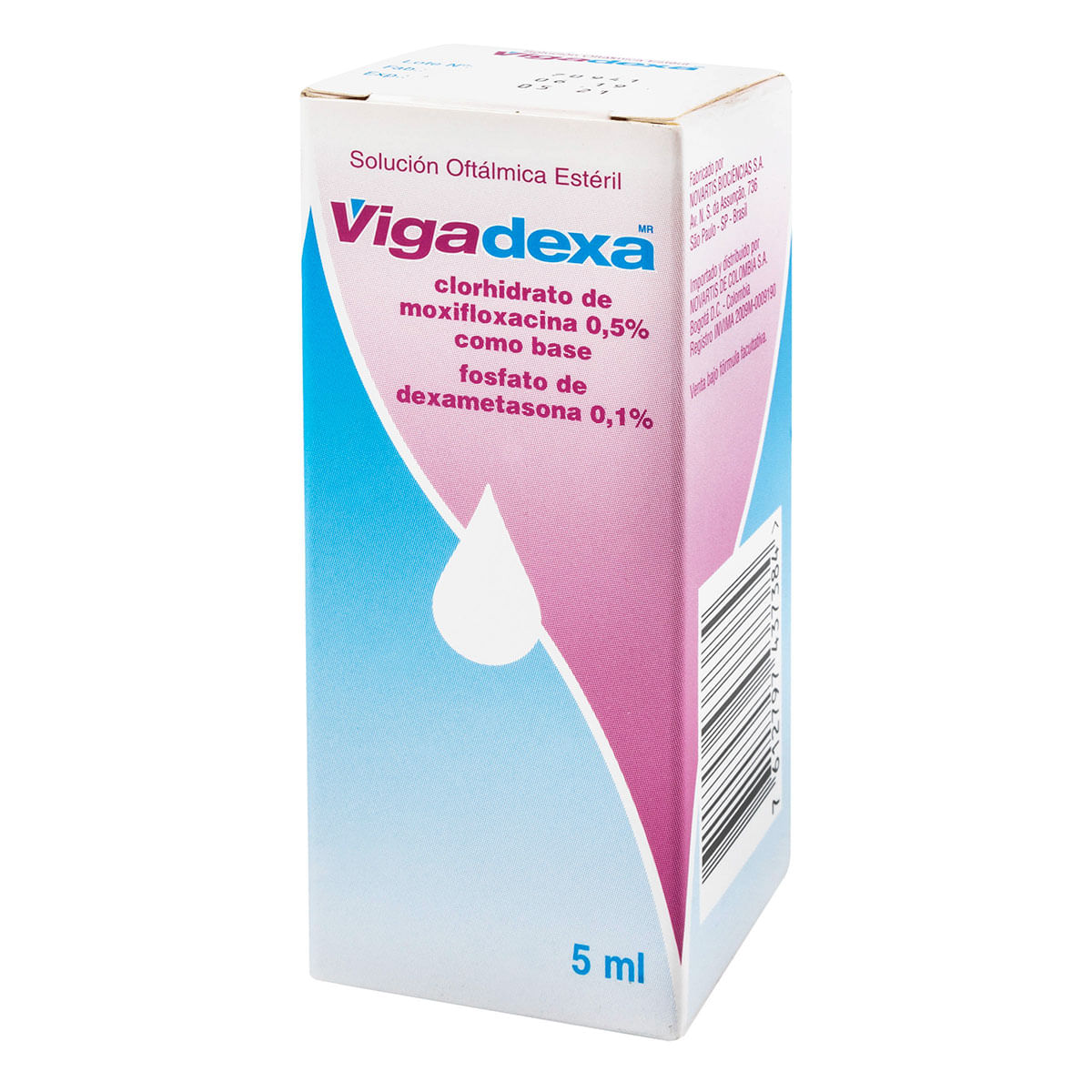 Solución Oftálmica Vigadexa Alcon Frasco X 5 mL