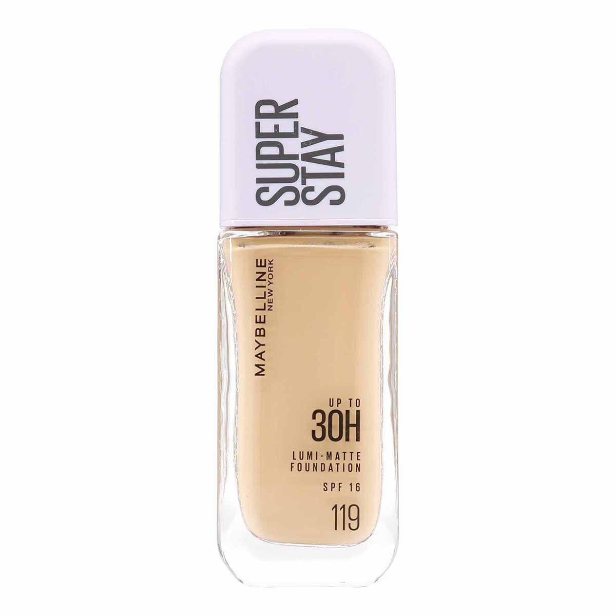 Base Liquida Super Stay Lumi-Matte 119 Maybelline Frasco x 35 mL