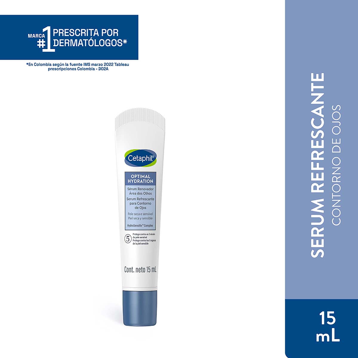 Serum para Contorno de Ojos Optimal Hydration Cetaphil Tubo x 15 mL