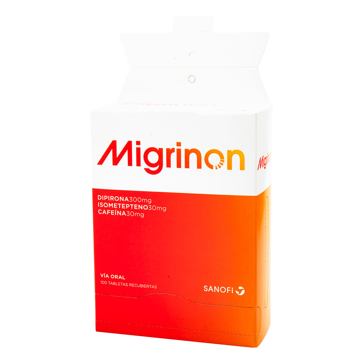 Migrinon Sanofi Caja X 100 Tabletas Recubiertas.