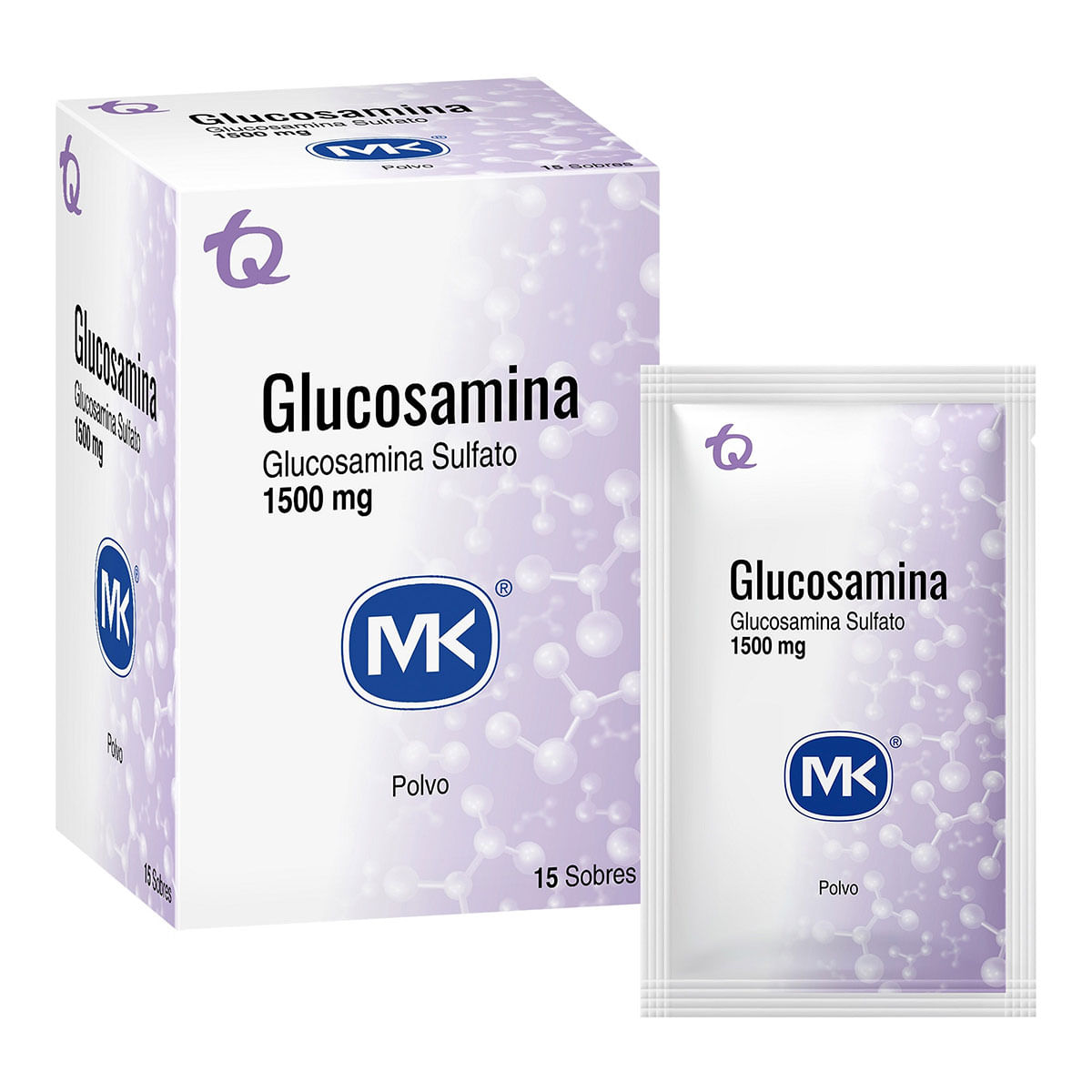 GLUCOSAMINA 1500 MG 15 SBS MK