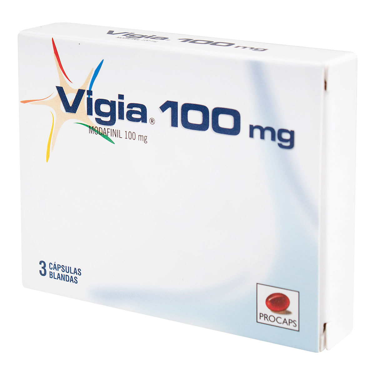 Vigia 100 Mg Procaps Caja X 3 Cápsulas Blandas.
