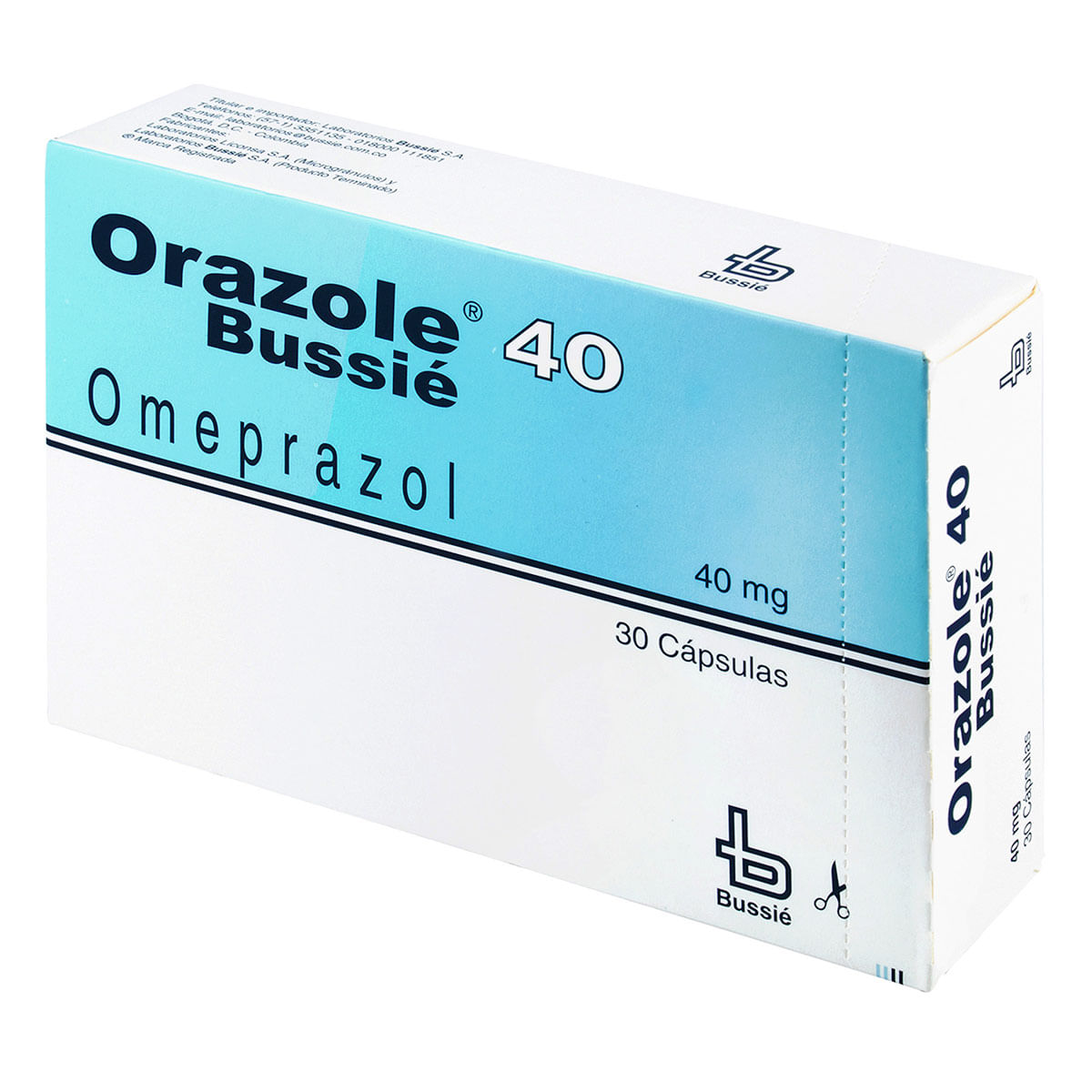 Orazole 40 Mg Bussié Caja X 30 Cápsulas.