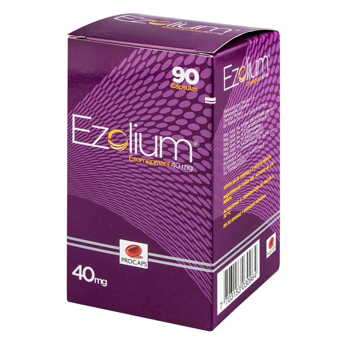 Ezolium 40 Mg Procaps Frasco x 90 Cápsulas