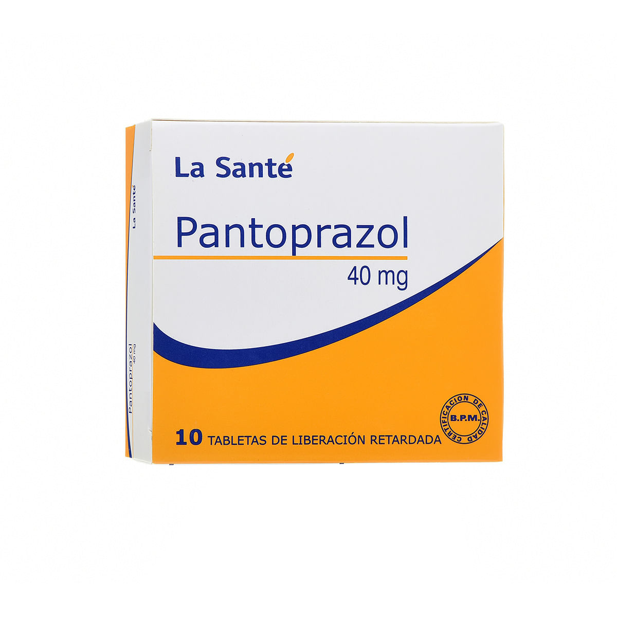 Pantoprazol 40 Mg La Santé Caja X 10 Tabletas.