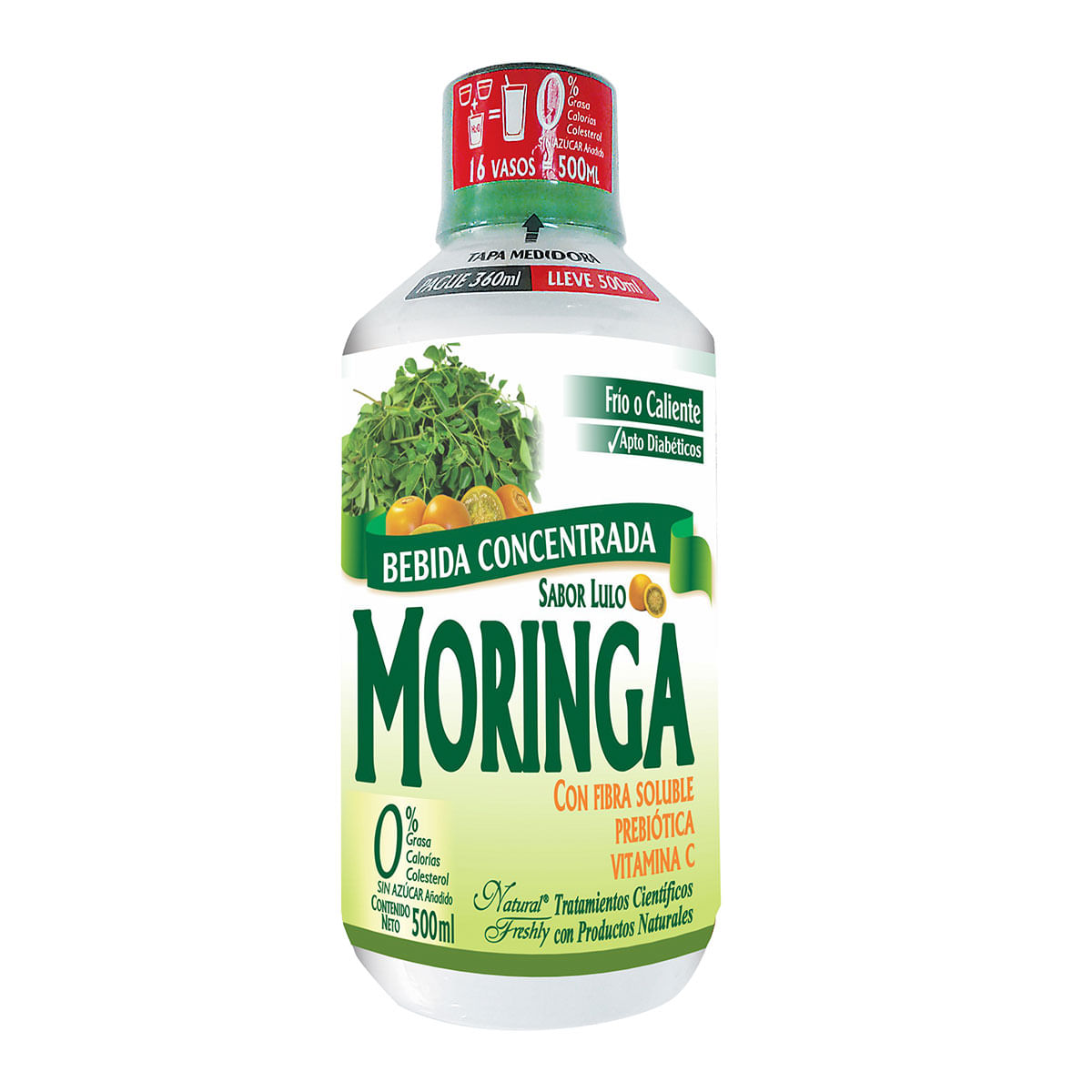 Bebida Concentrada Moringa Natural Freshly Frasco X 500 Ml Pague 360 Lleve 500 Ml.