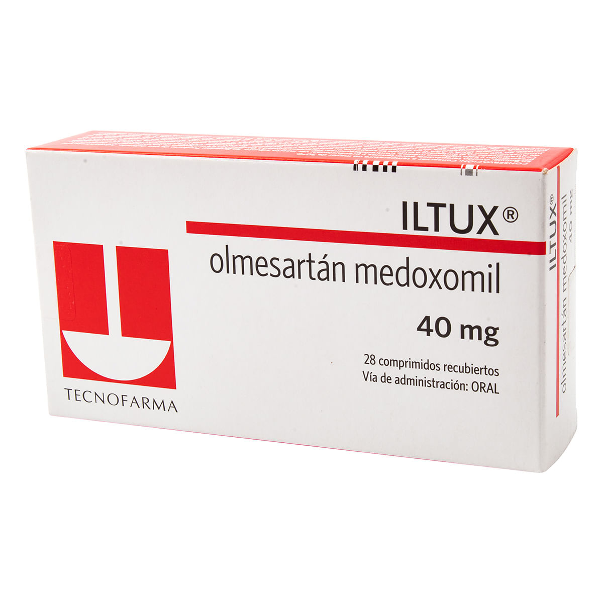 Iltux 40 Mg Tecnofarma Caja X 28 Comprimidos Recubiertos.