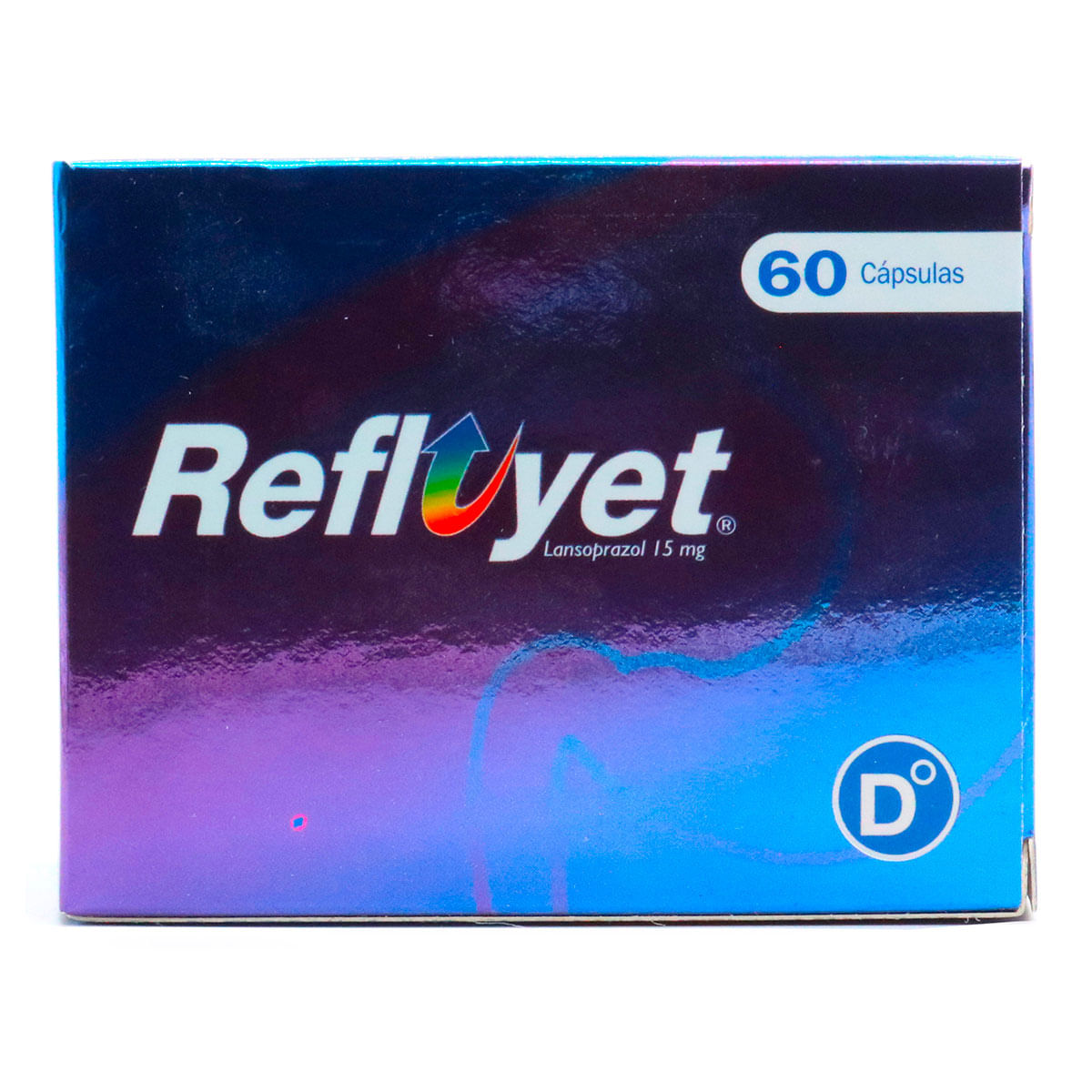Refluyet 15 Mg Diabetrics Caja X 60 Cápsulas.
