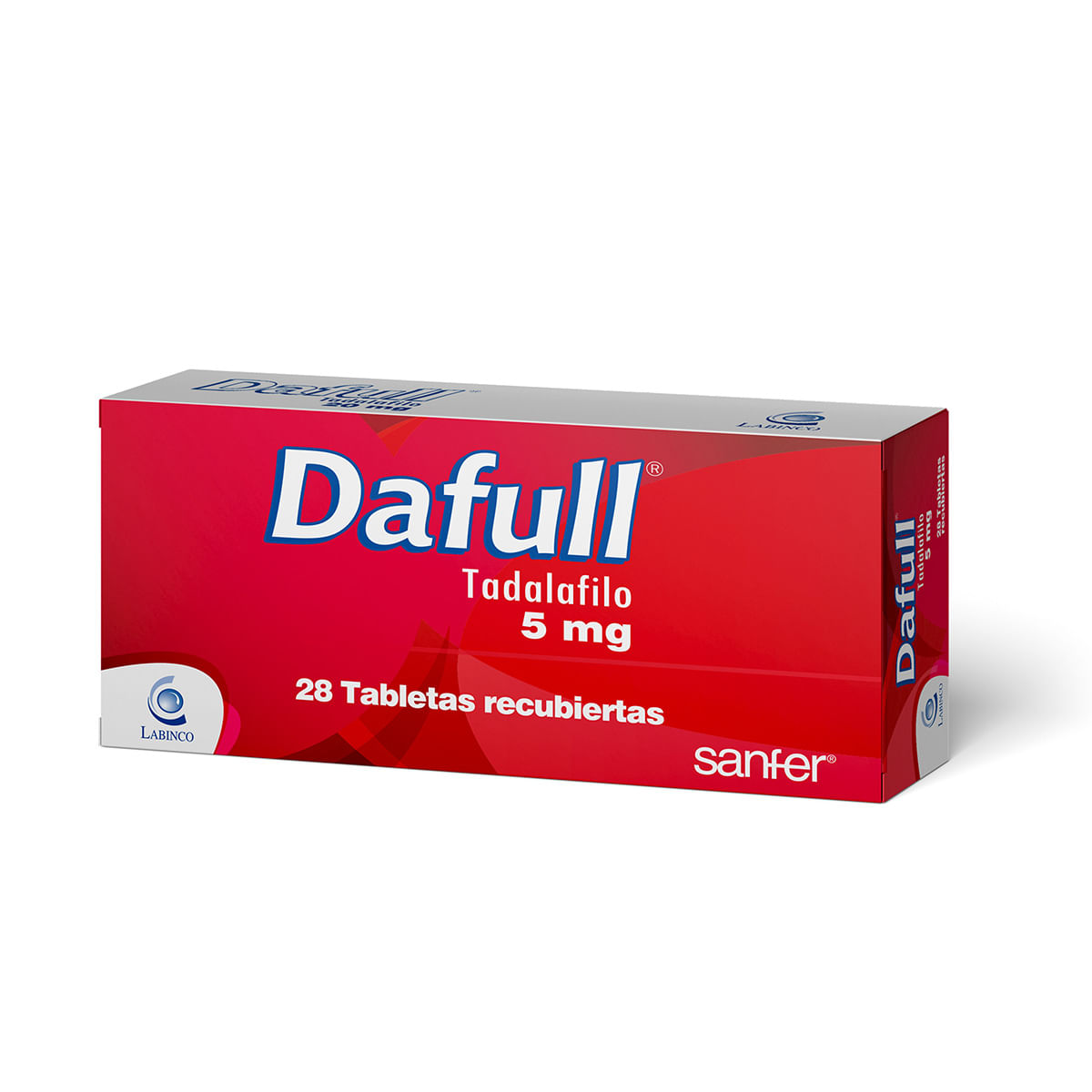 Dafull 5 Mg Labinco Caja X 28 Tabletas Recubiertas.