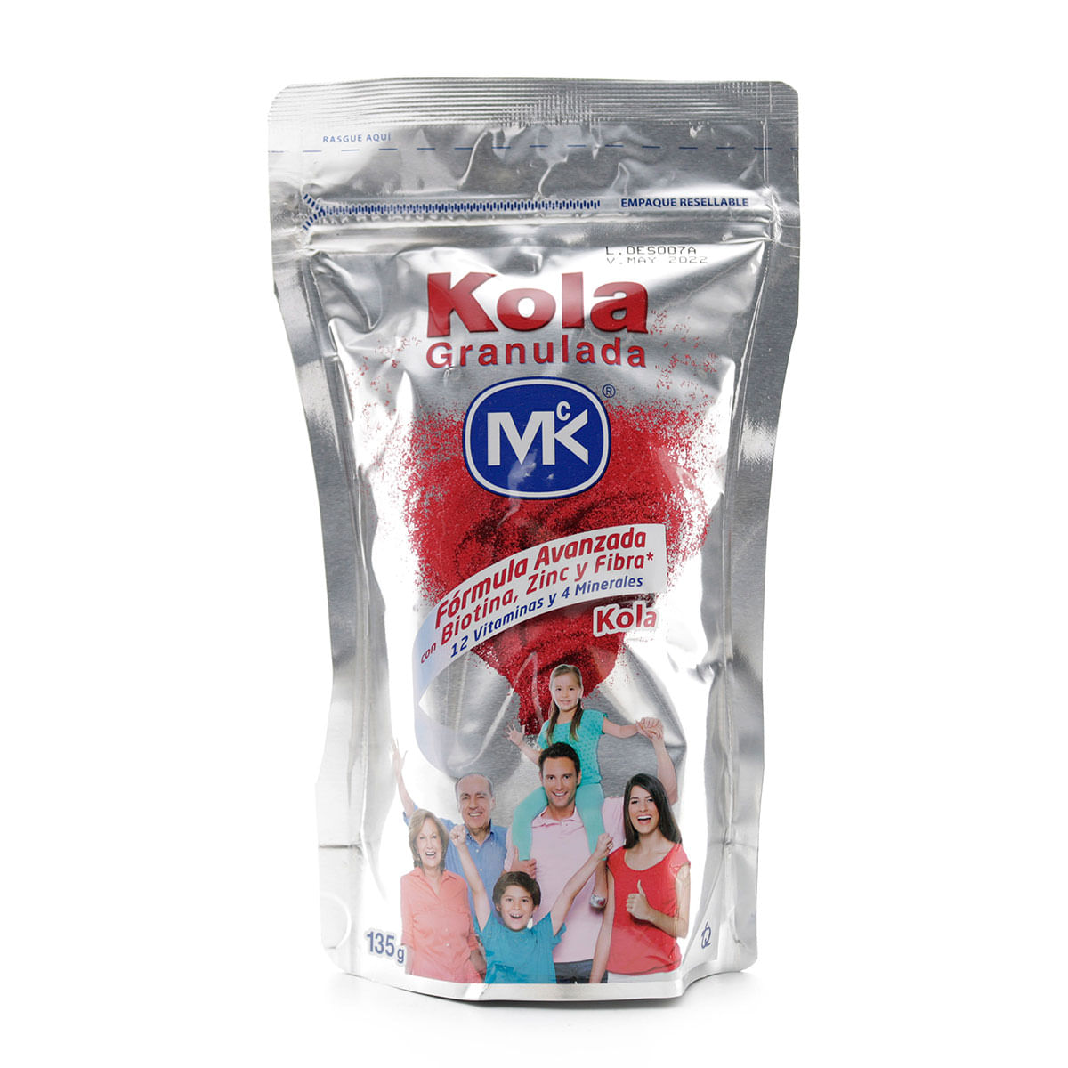 KOLA GRANULADA TRADICI.135 GR DOYPACK MK
