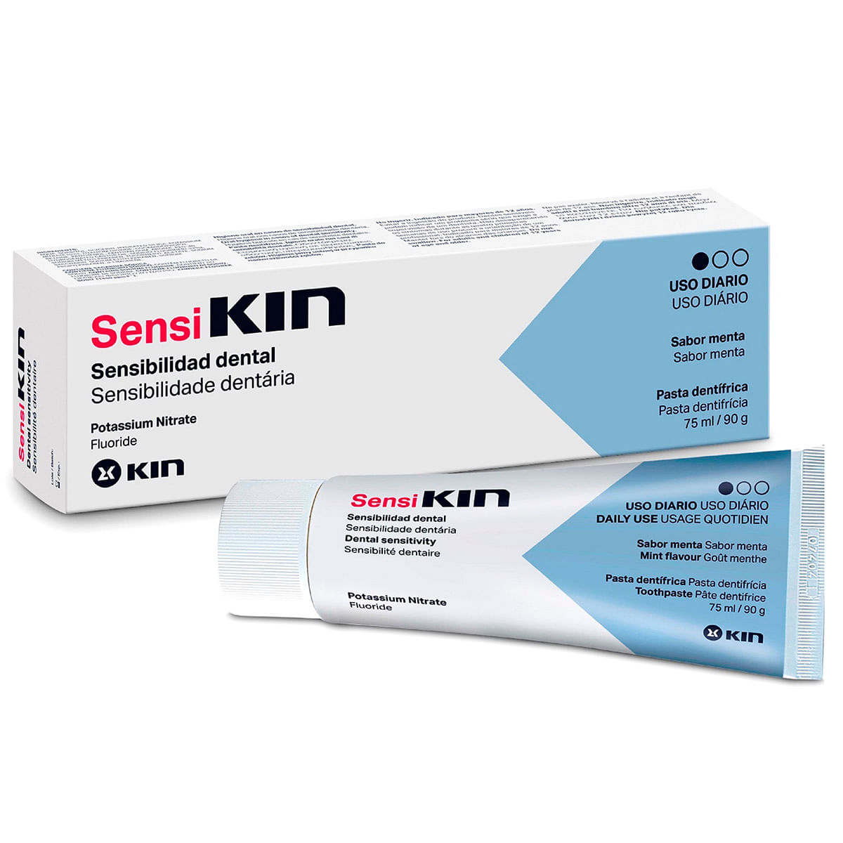 Pasta Dentífrica Sensi Kin Tubo x 75 mL.