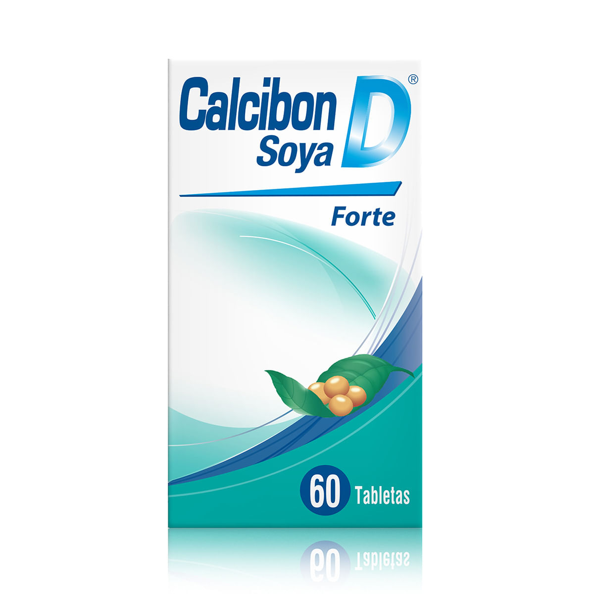 Calcibon D Soya Forte Frasco X 60 Tabletas.