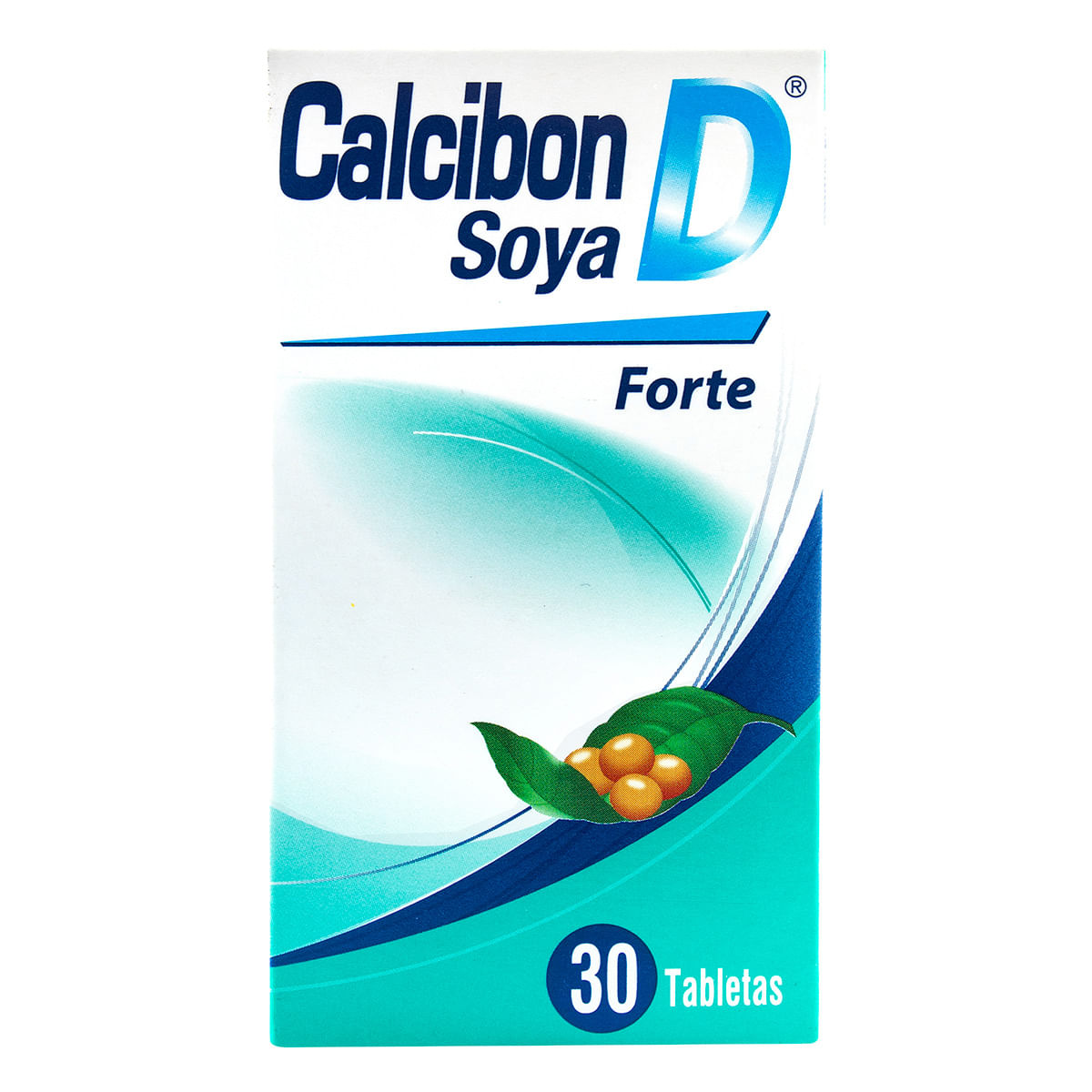 Calcibon D Soya Forte Frasco X 30 Tabletas.
