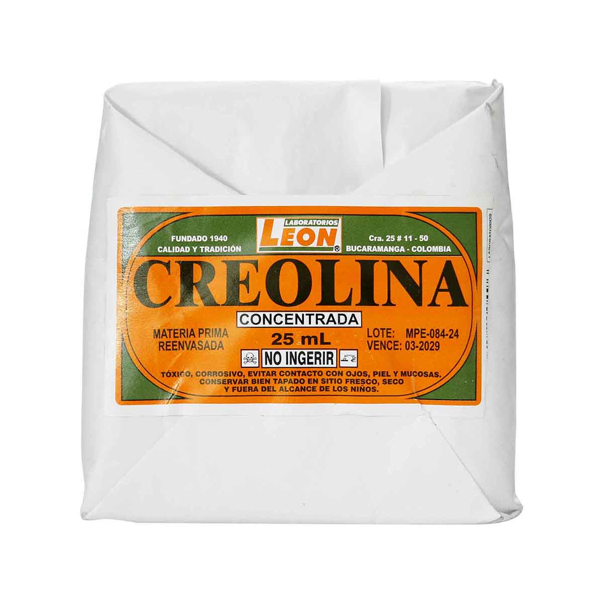Creolina Concentrada Laboratorios León 25 mL x 12 Uds