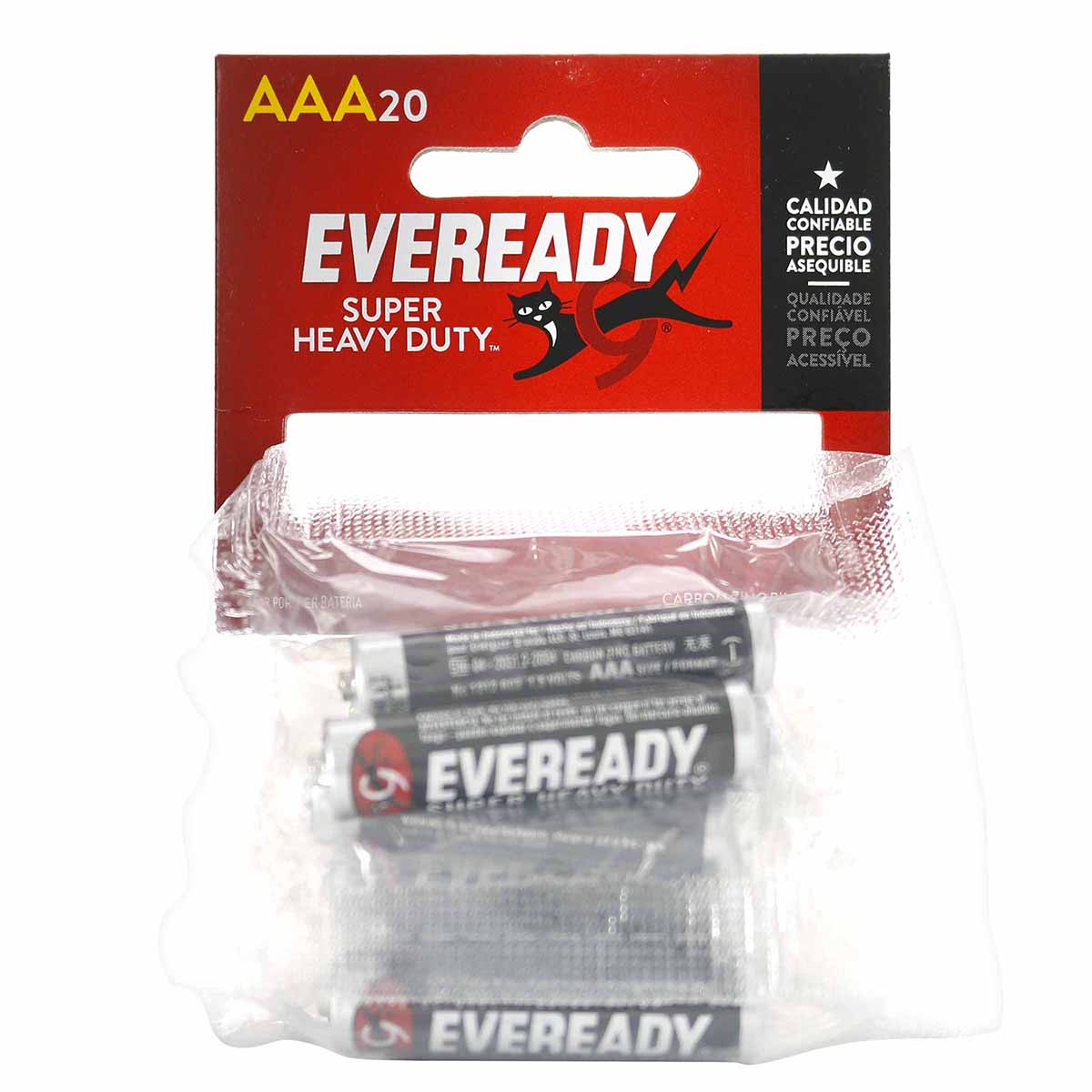 Pila Eveready Aaa Blister X 10 Pares.