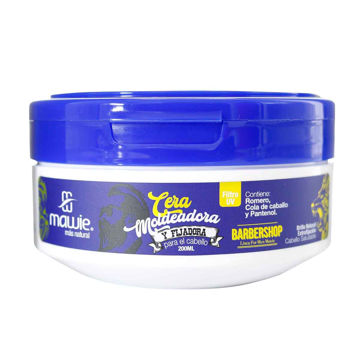 Cera Moldeadora y Fijadora Para el Cabello Mawie Barbershop Pote x 200 mL