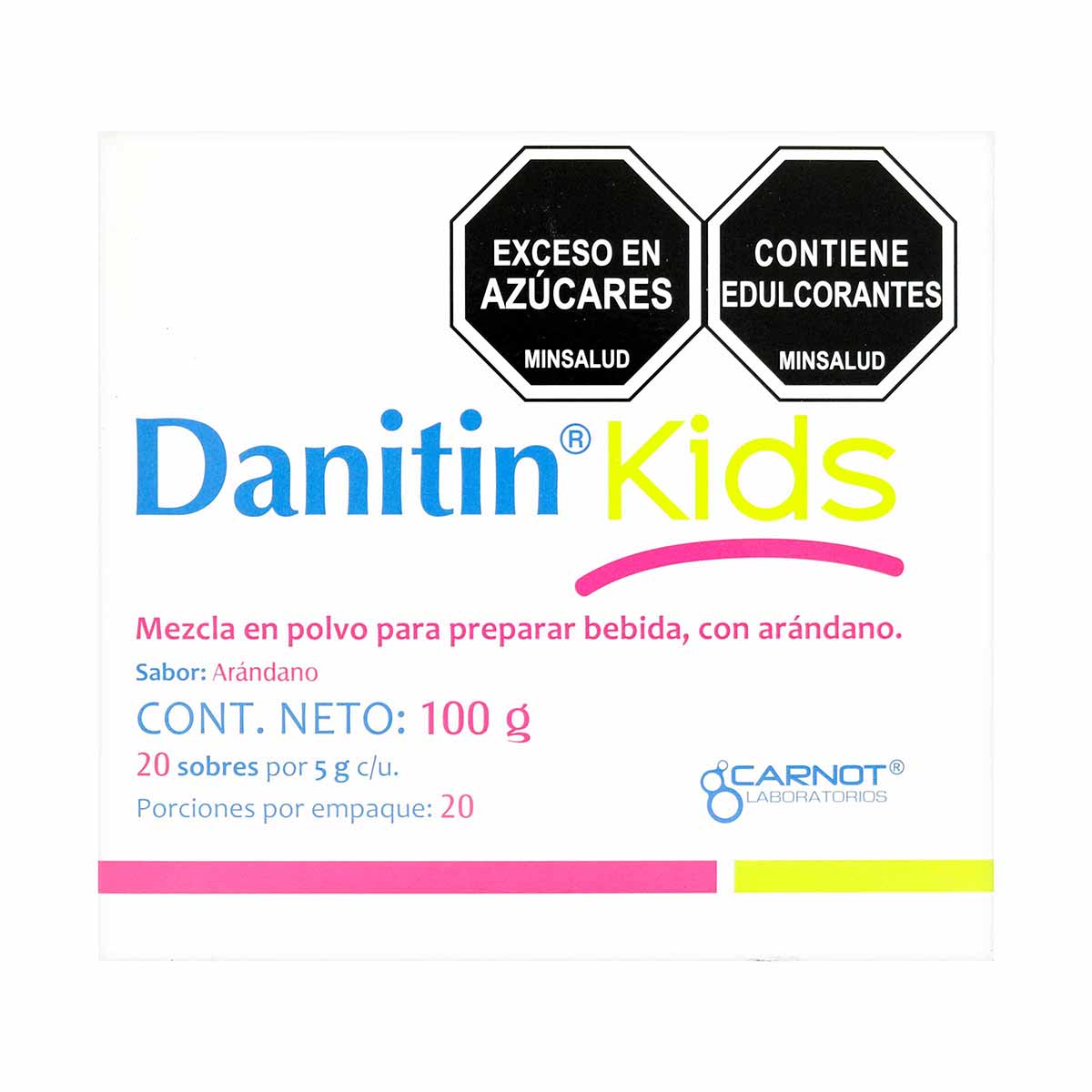 Mezcla En Polvo Danitin Kids Arándano Sobre X 5 G Caja X 20 Uds.