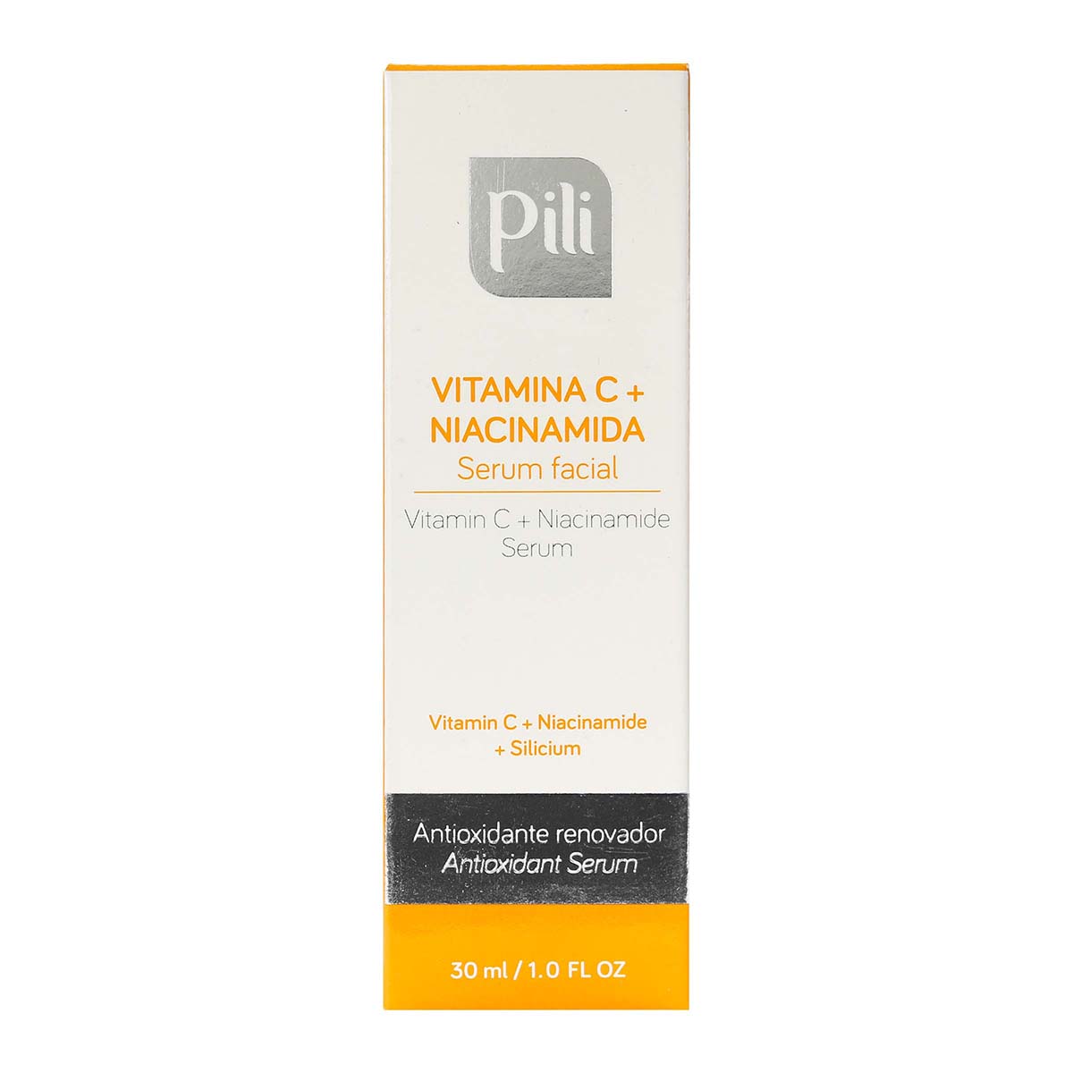 Sérum Antioxidante Renovador Pili Vitamina C + B3 Frasco X 30 Ml.