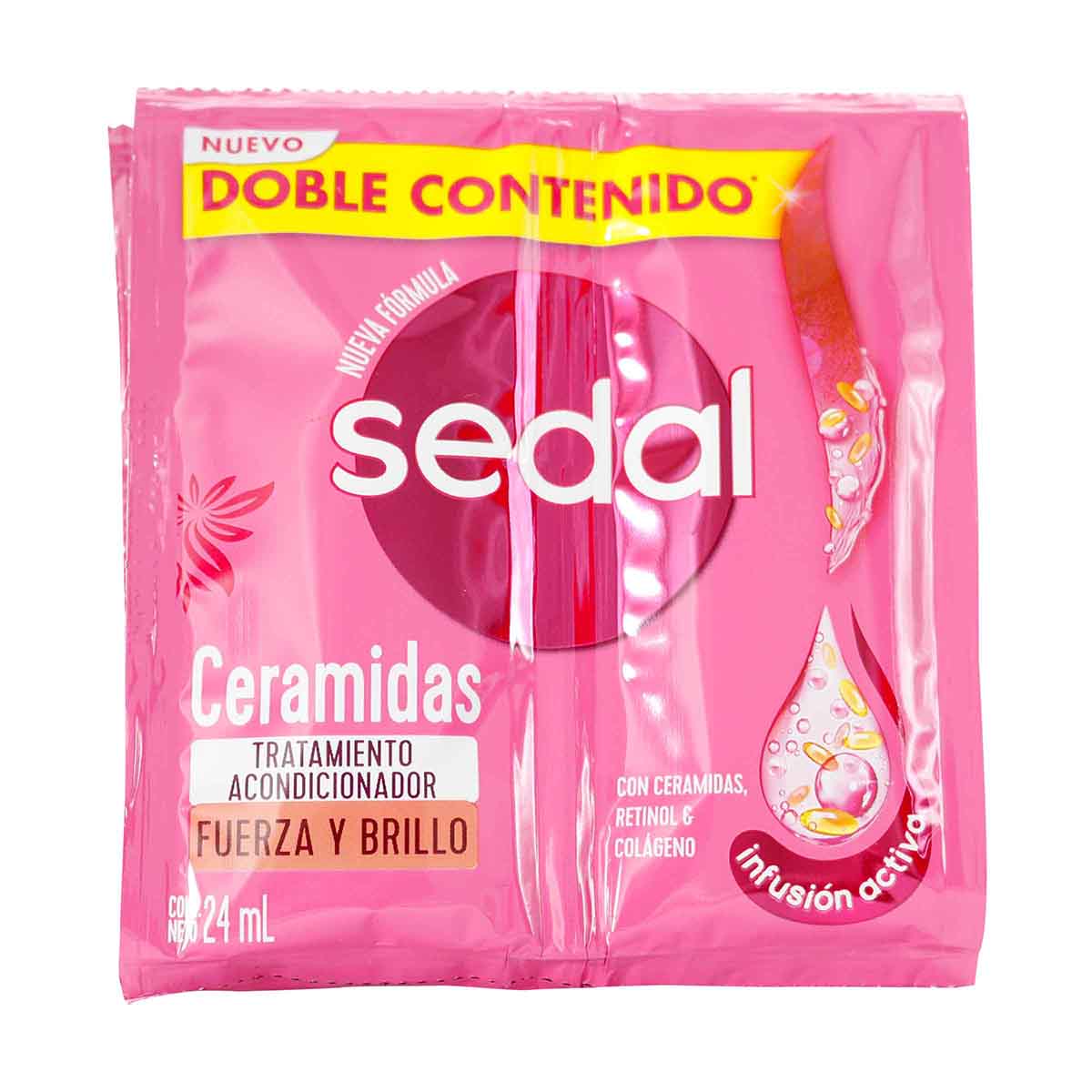 Acondicionador Sedal Ceramidas 24 Ml X 12 Sobres.