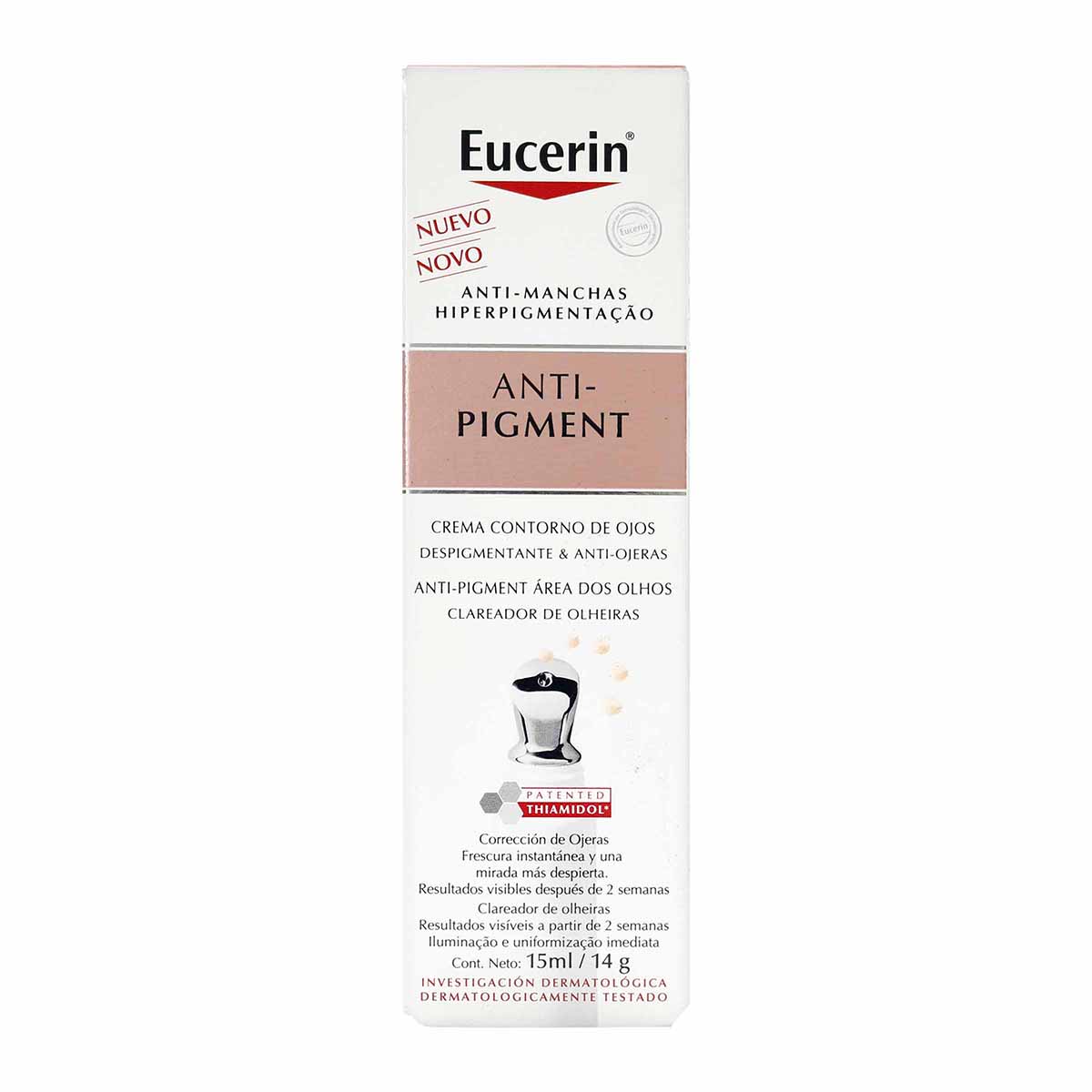Crema Contorno de Ojos Eucerin Despigmentante y Anti-Ojeras Frasco x 15 mL