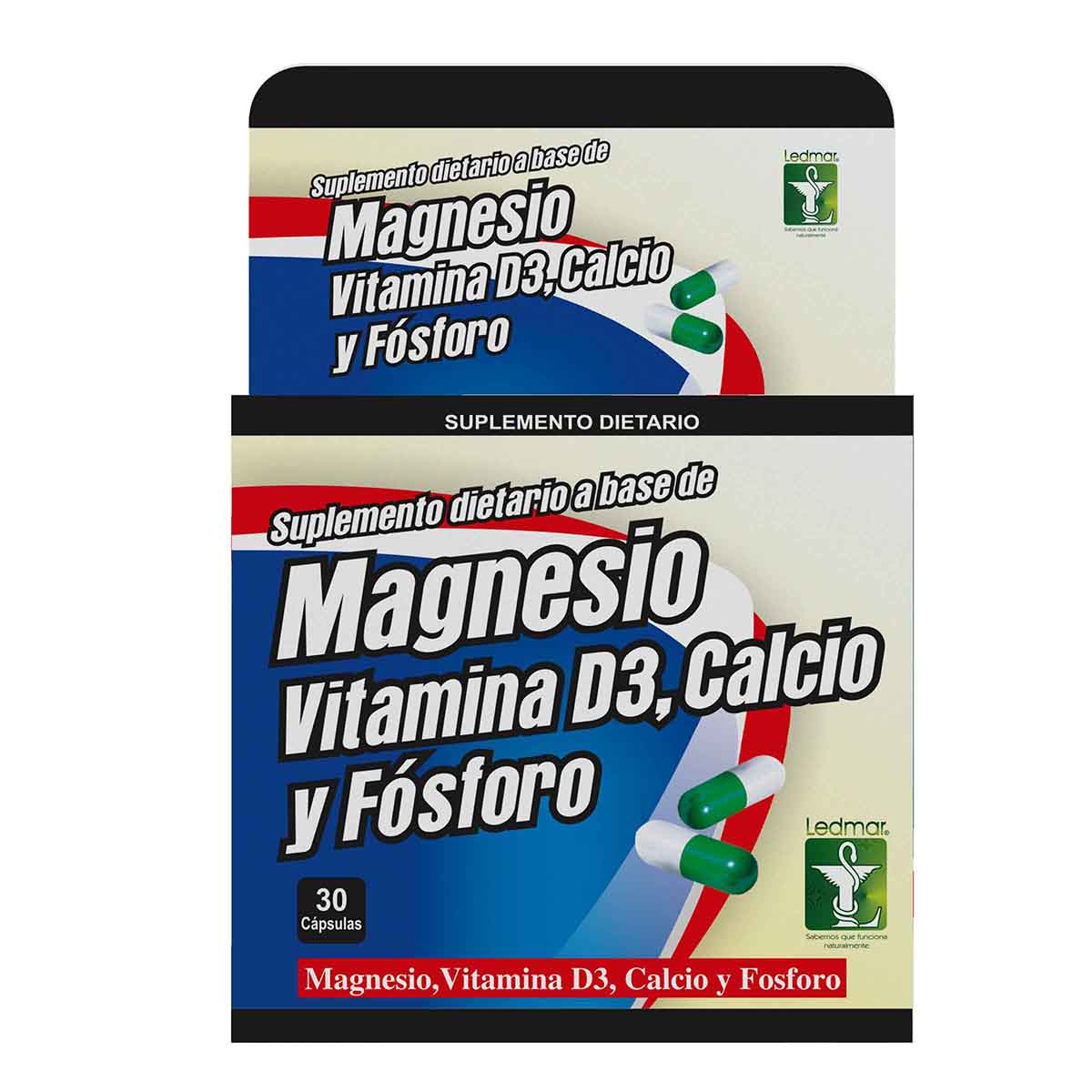 Suplemento Dietario Ledmar Magnesio Caja x 30 Cápsulas