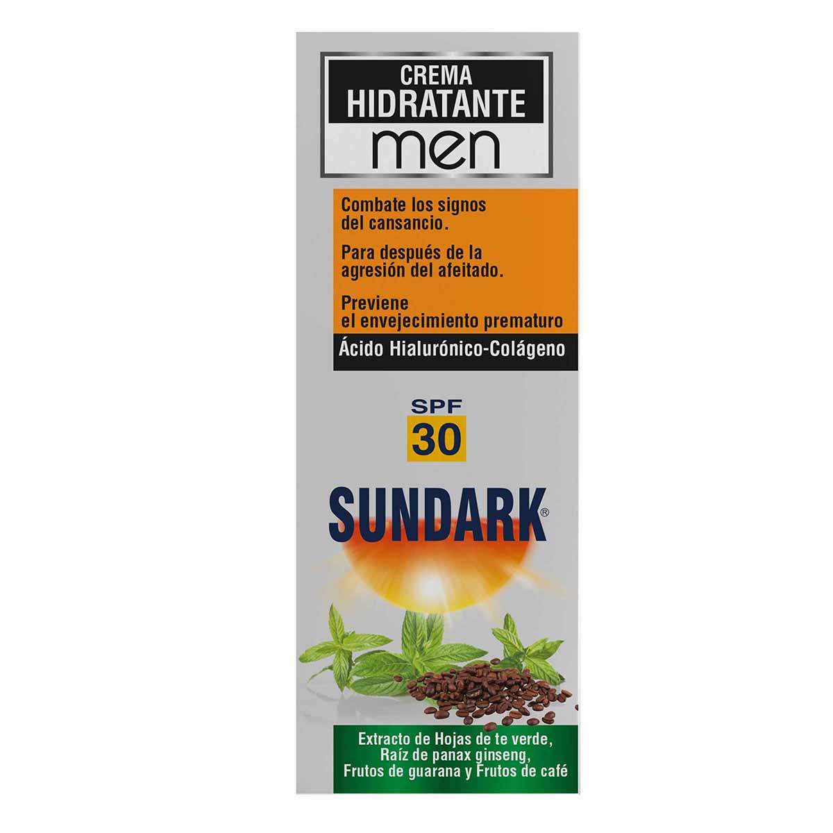 Crema Hidratante Men SPF 30 Sundark Tubo x 60 g