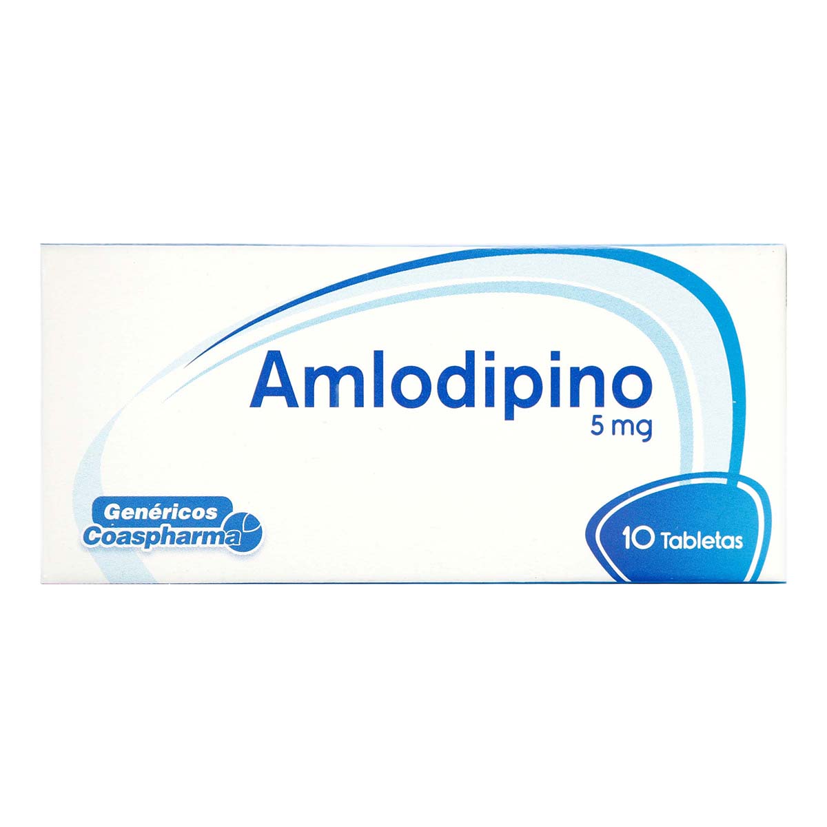 Amlodipino 5 mg Coaspharma Caja x 10 Tabletas