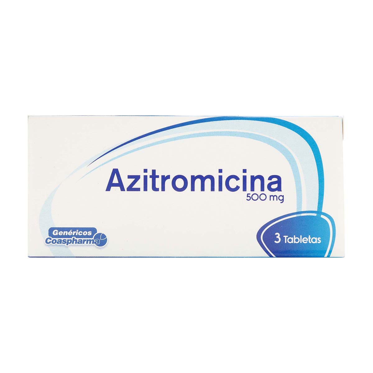 Azitromicina 500 mg Coaspharma Caja x 3 Tabletas