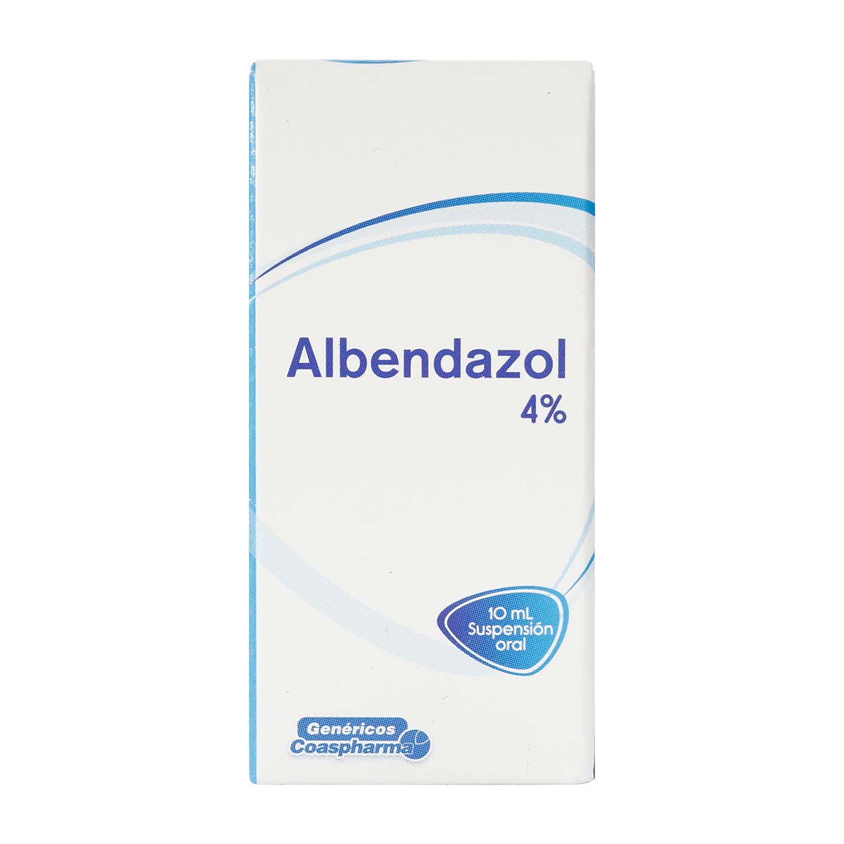 Albendazol 4% Suspensión 400 mL Coaspharma Caja x 10 Mililitros