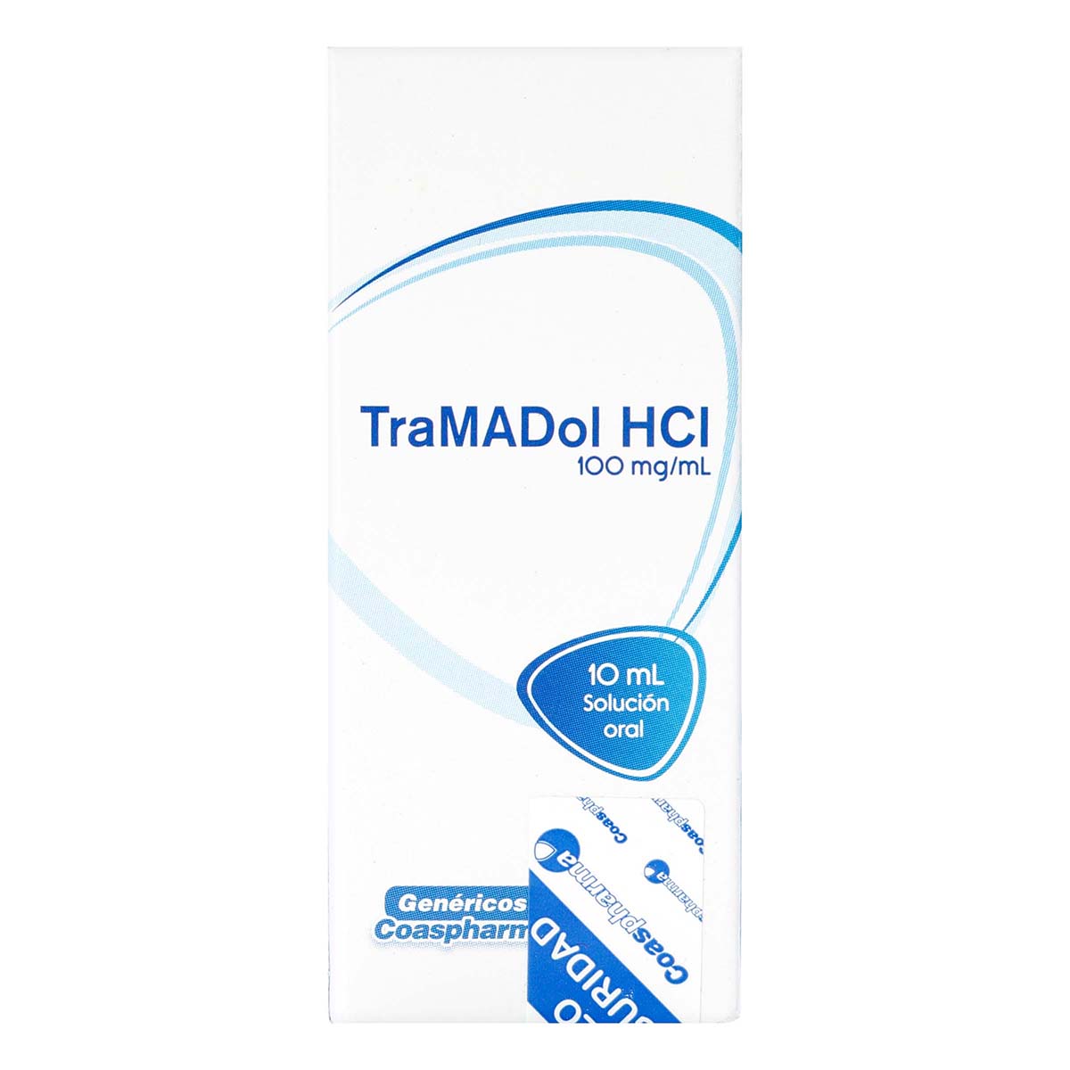 Tramadol HCI 100 mg Solución Oral Coaspharma Caja x 10 Mililitros