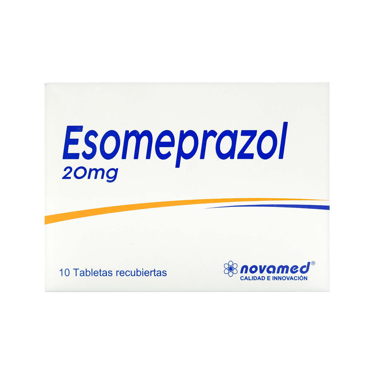 Esomeprazol 20 mg Novamed Caja x 10 Tabletas Recubiertas