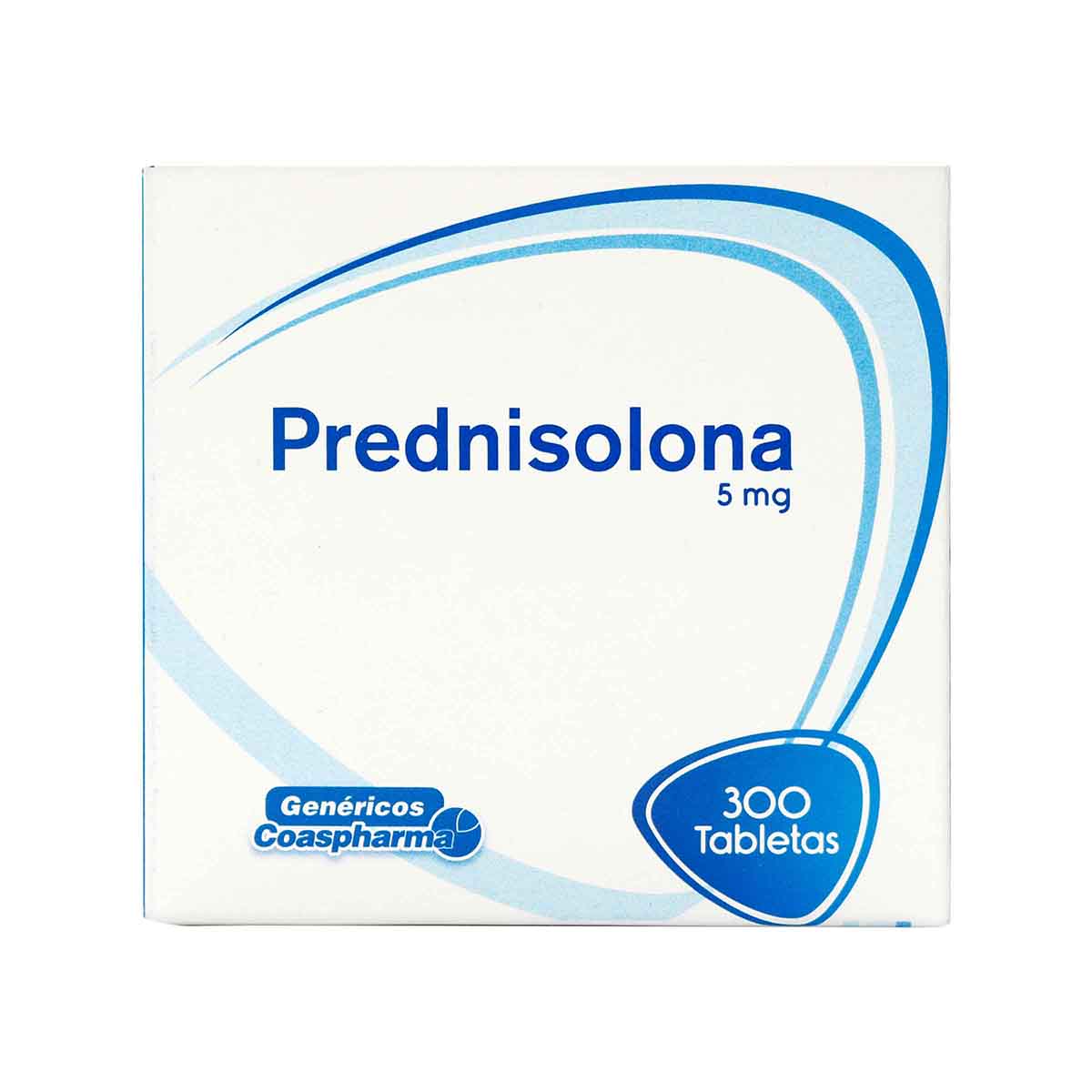 Prednisolona 5 mg Coaspharma Caja x 300 Tabletas