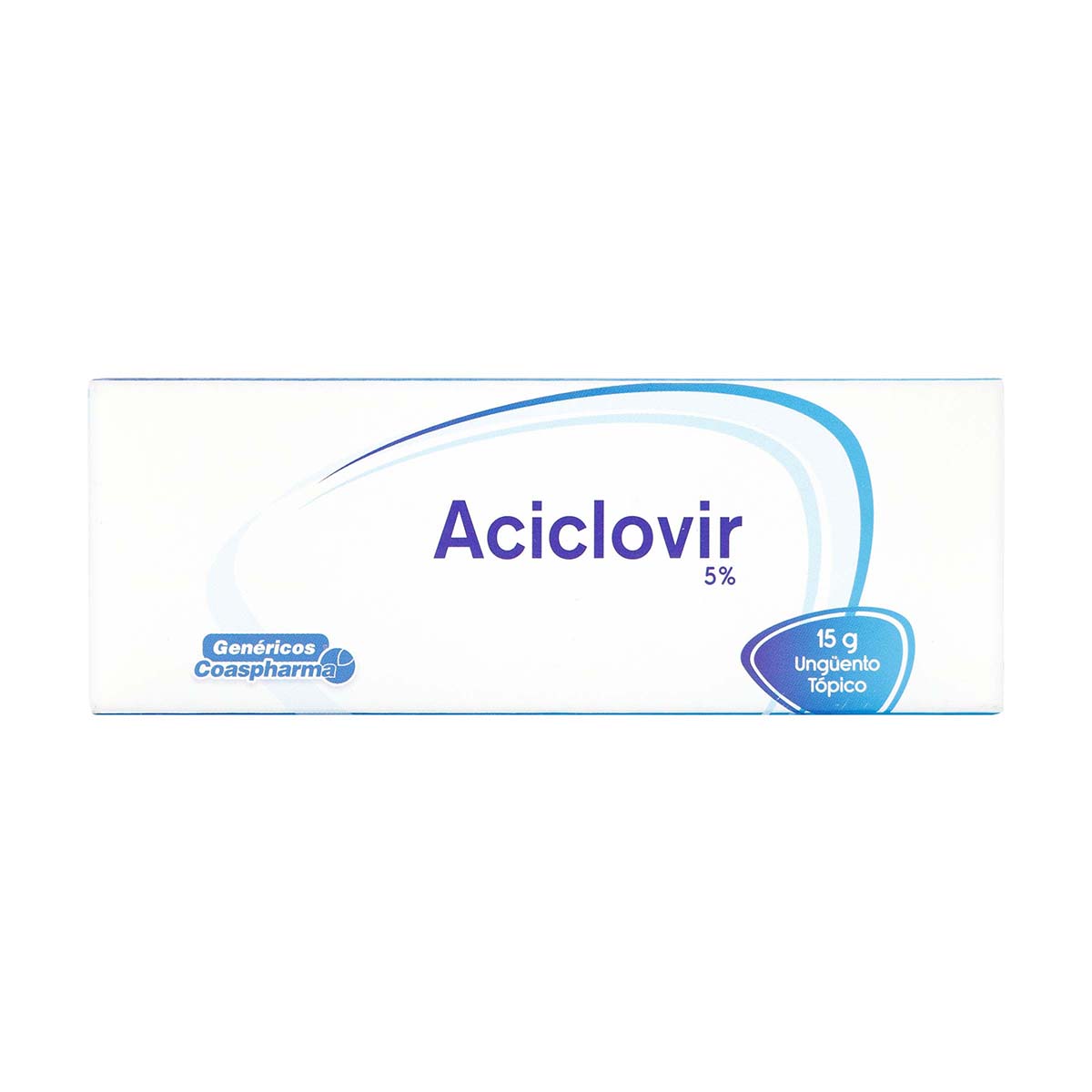 Aciclovir 5% Ungüento Tópico Coaspharma Caja x 15 Gramos