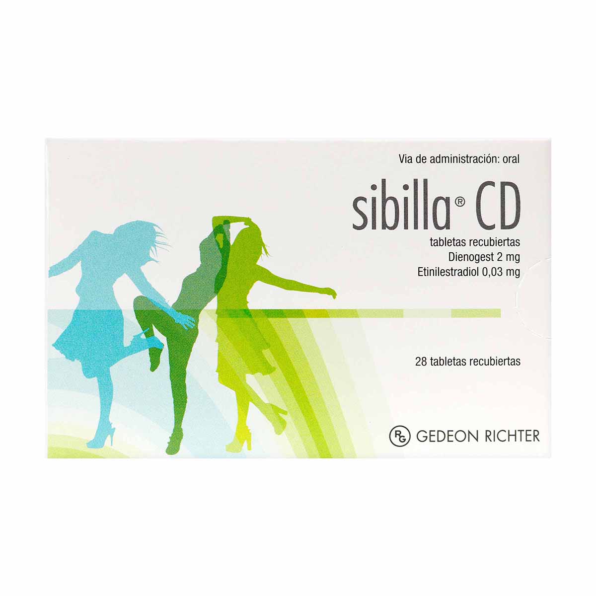 Sibilla CD 2 mg / 0,03 mg Gedeon Richter Caja x 28 Tabletas