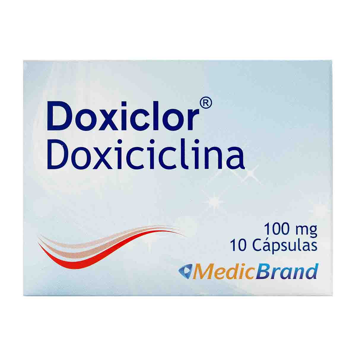 Doxiclor 100 mg Coaspharma Caja x 10 Cápsulas