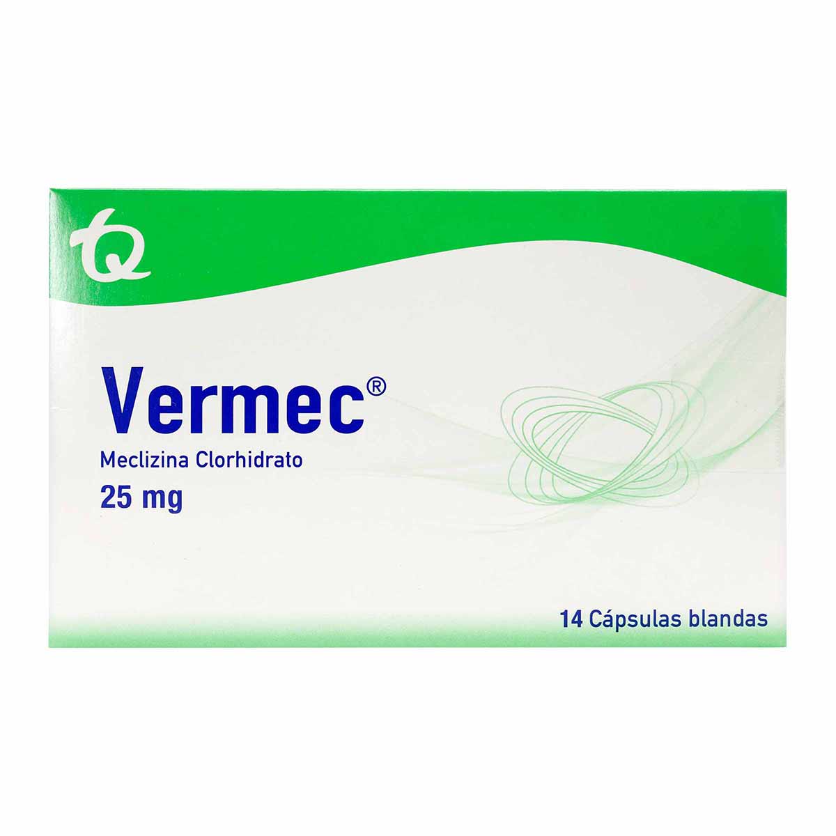 Vermec 25 mg Tecnoquímicas Caja x 14 Cápsulas Blandas