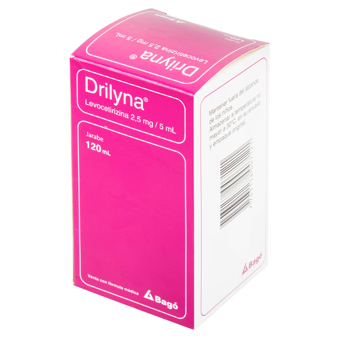 Jarabe Drilyna Bagó Caja x 120 Mililitros