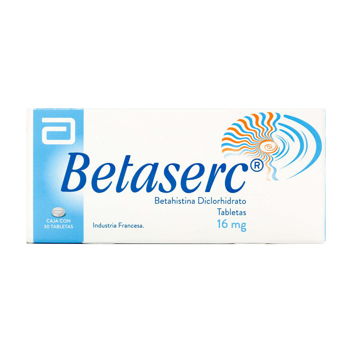 Betaserc 16 mg Abbott Caja x 30 Tabletas