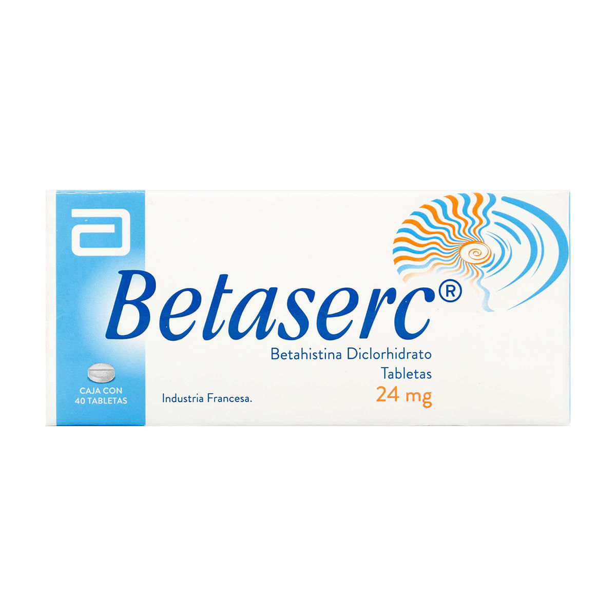 Betaserc 24 mg Abbott Caja x 40 Tabletas