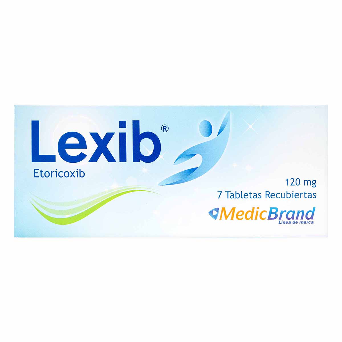 Lexib 120 mg Coaspharma Caja x 7 Tabletas