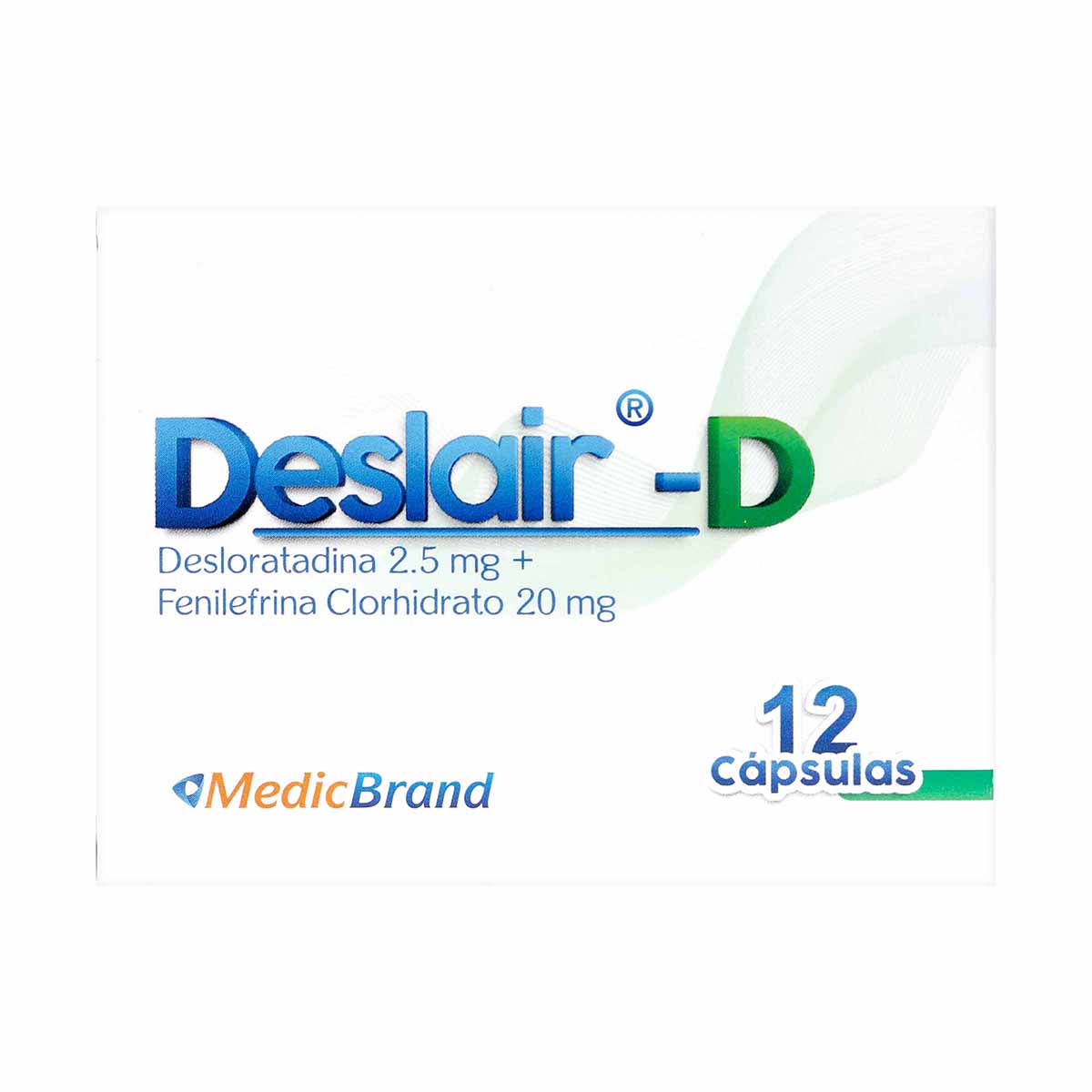 Deslair-D Coaspharma Caja x 12 Cápsulas
