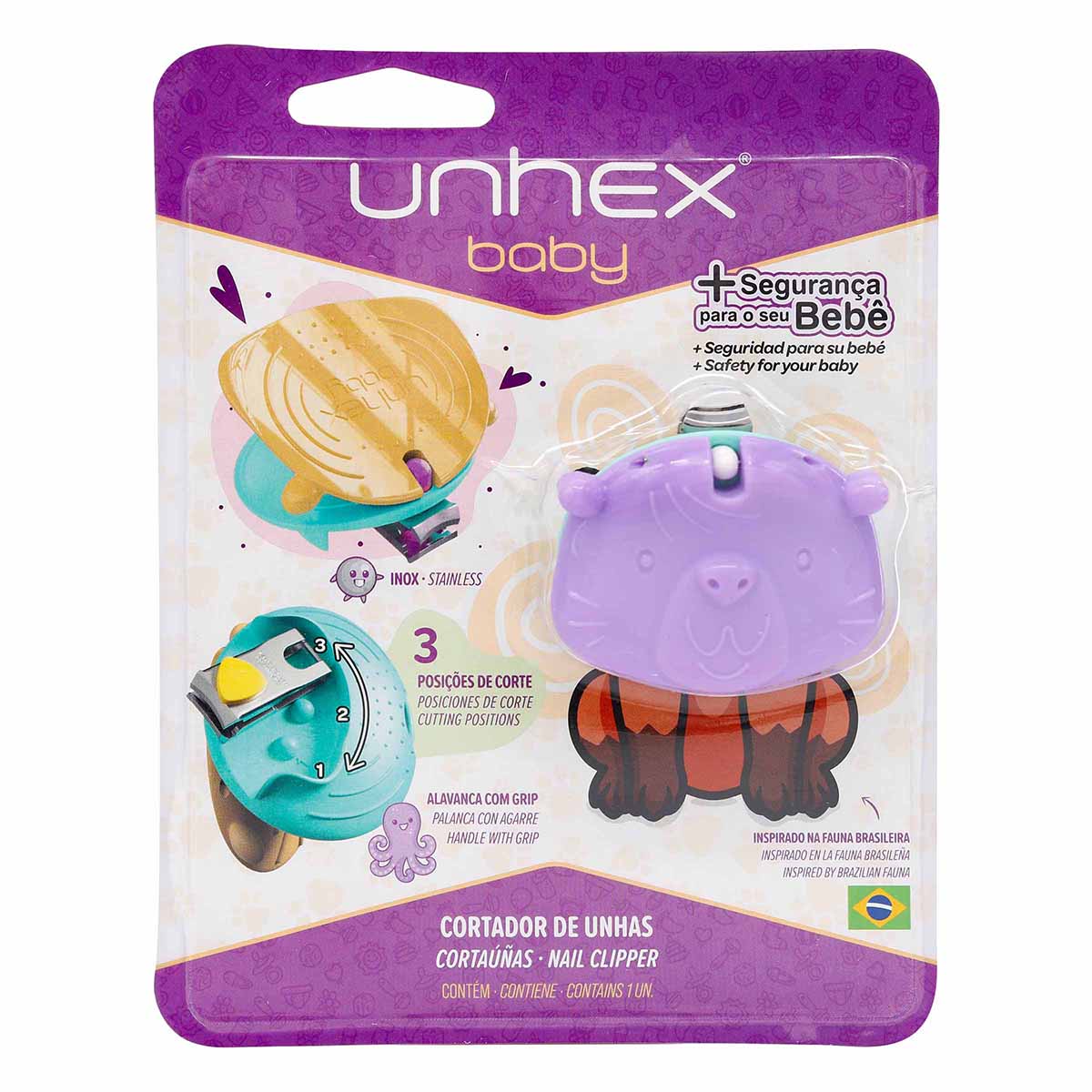 Cortaúñas  Baby Unhex Blíster x 1 ud
