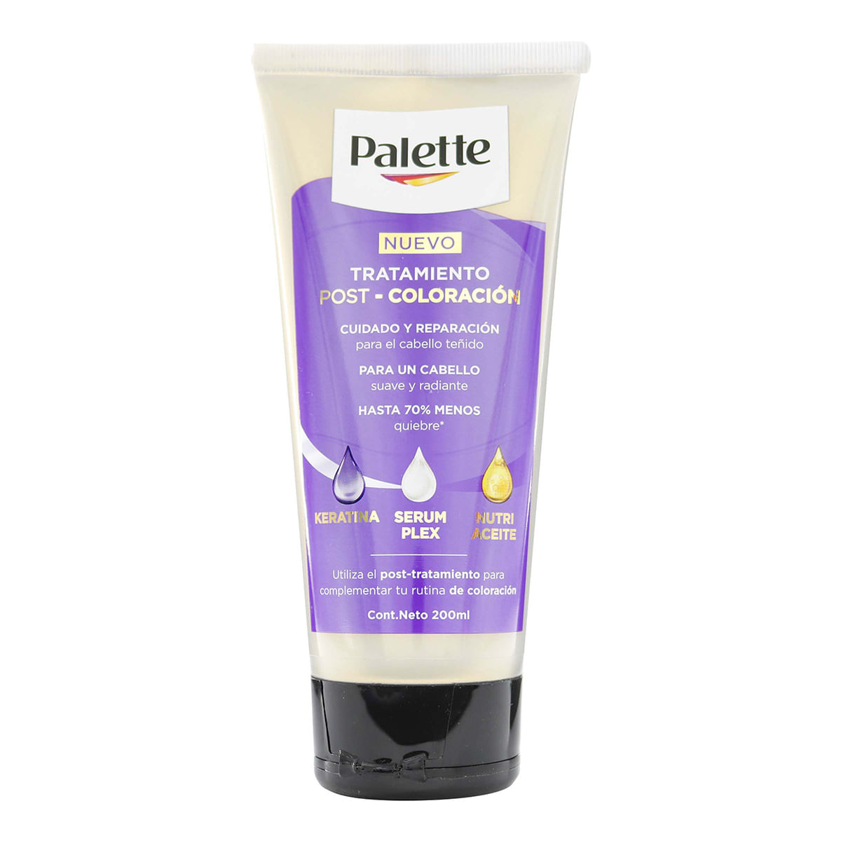 Tratamiento Post-Coloración Palette Tubo x 200 mL