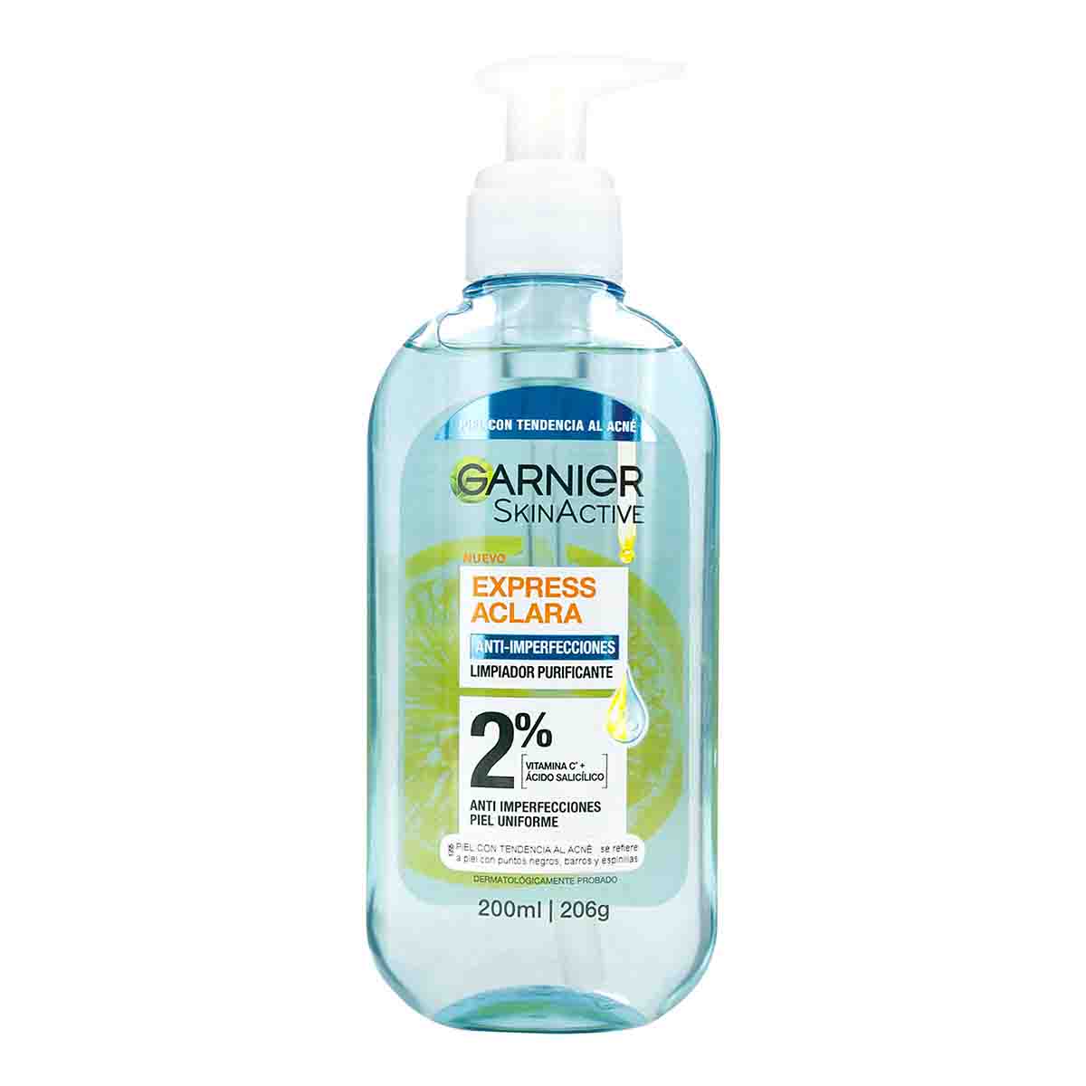 Limpiador Purificante Anti-Imperfecciones Express Aclara Garnier Frasco x 200 mL
