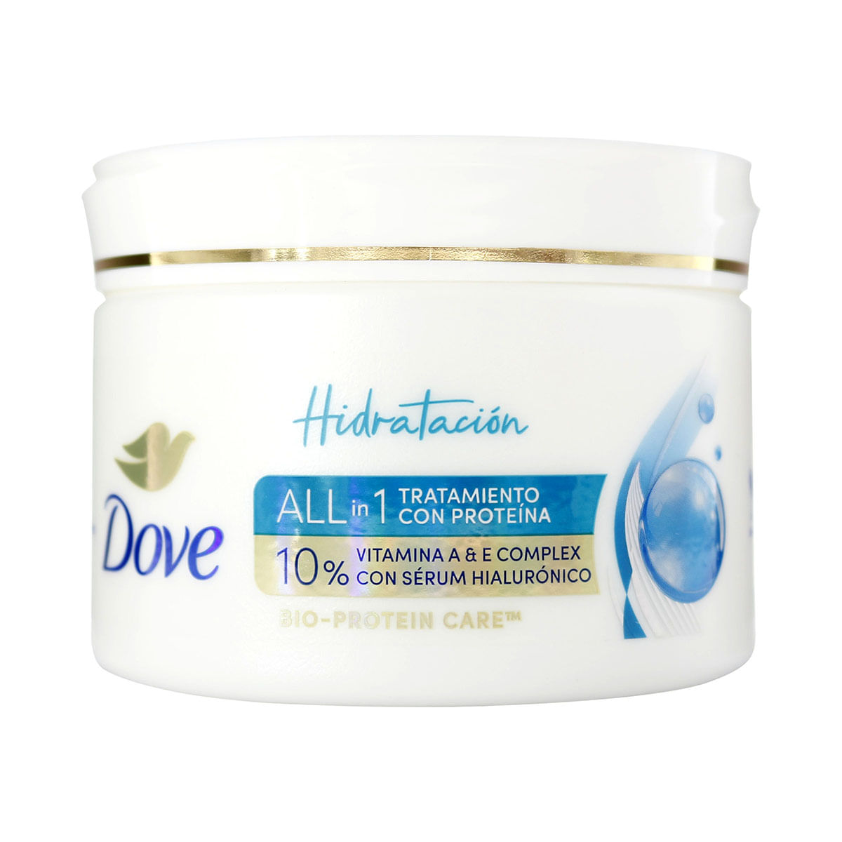 Tratamiento Capilar Hidratación Dove Frasco x 300 g