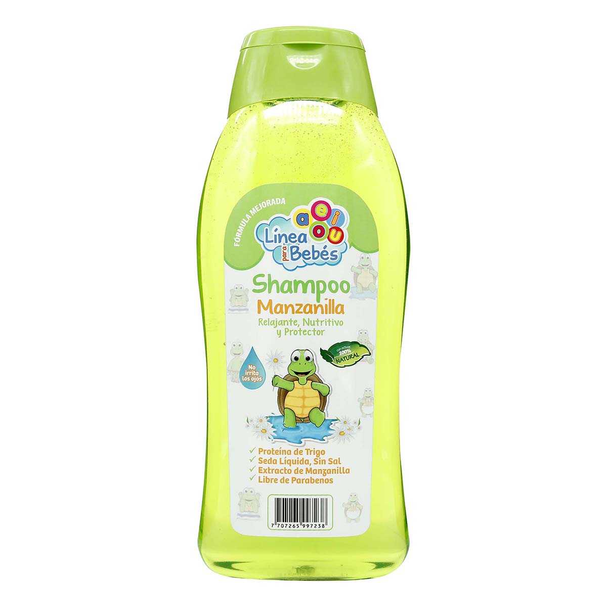 Shampoo Manzanilla Aeiou Johnvery Frasco x 800 mL
