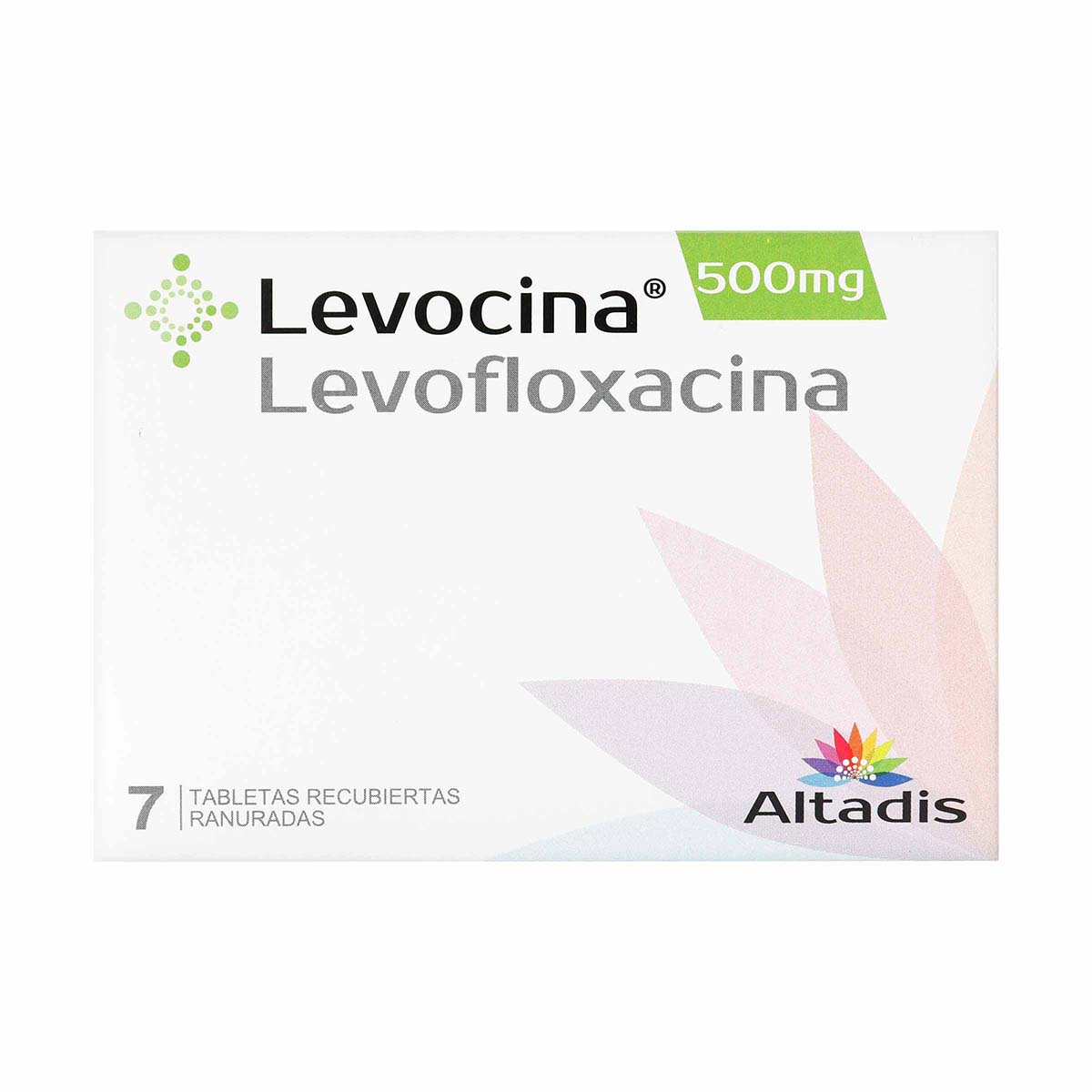 Levocina 500 mg Altadis Caja x 7 Tabletas